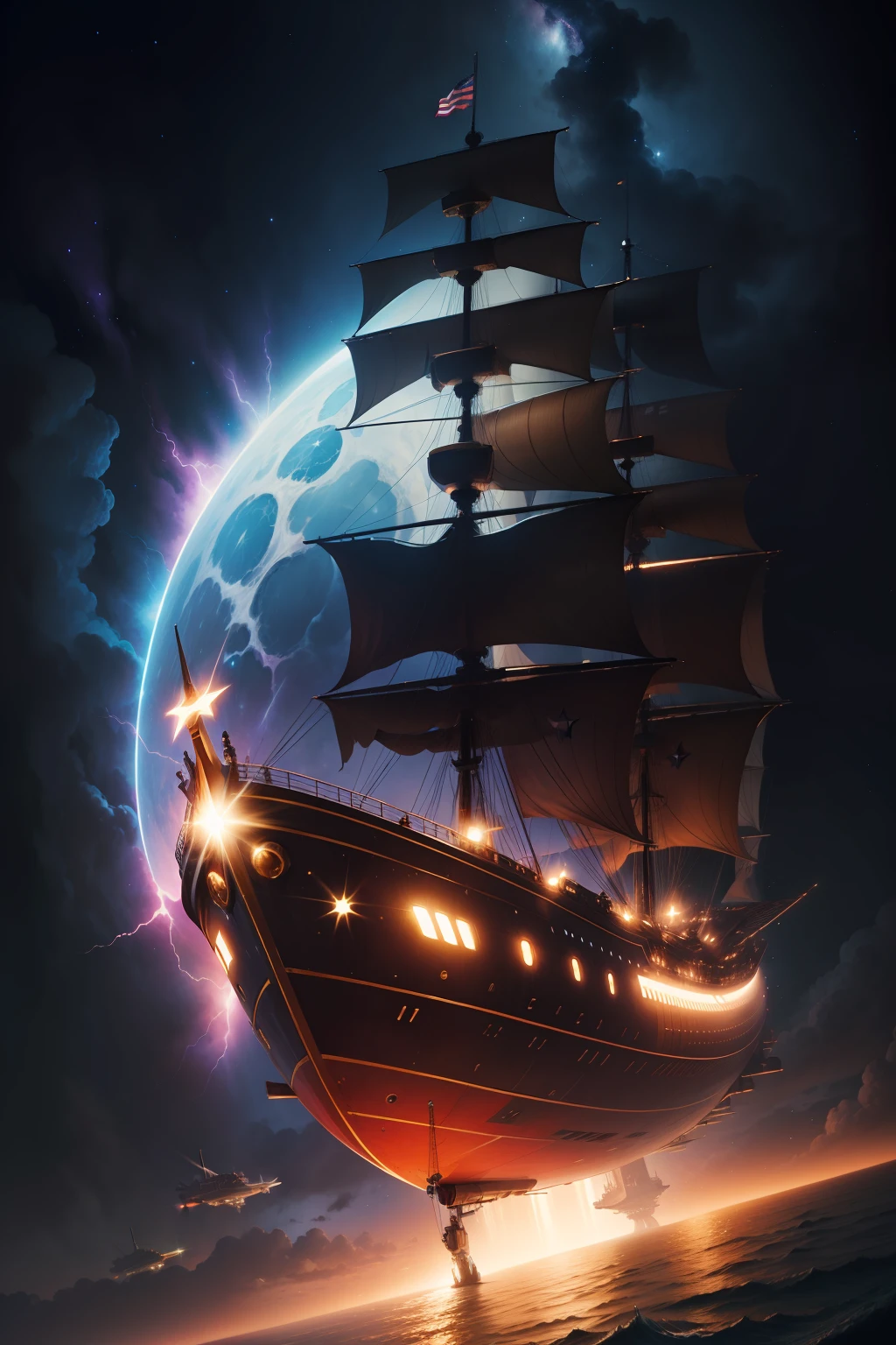 star blazer ship