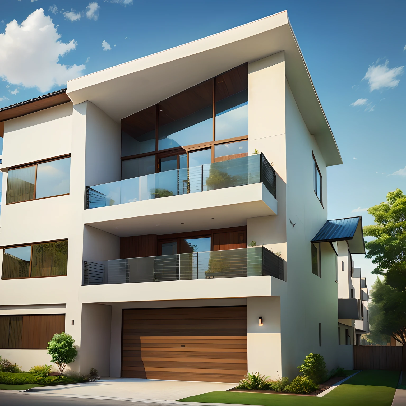 Architecture - modern style residence