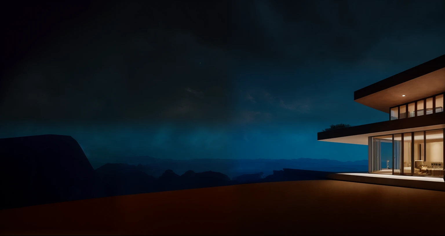Master architect, house in the city, futuristic, modern, highly valuable , masterpiece, detailed symmetrical digital art, highly detailed, awe-inspiring, 8K, mythological, beautiful, masterpiece, award-winning, sharp focus, intricate, dramatic lighting, 8k, UHD, HDR, Unreal Engine 5, Photorealism, HD Quality, 8k resolution, High Definition, Digital Art, Unreal Engine, Highly Detailed, Realistic, Detailed, Refined, Highly Detailed, Soft light, Cinematic Lighting, Unreal Engine, octane render, post production, 4K, super wide angle, HD, 8K, 3D, super wide angle, epic scene, intricate, digital, dark sky, dark night, dark theme,