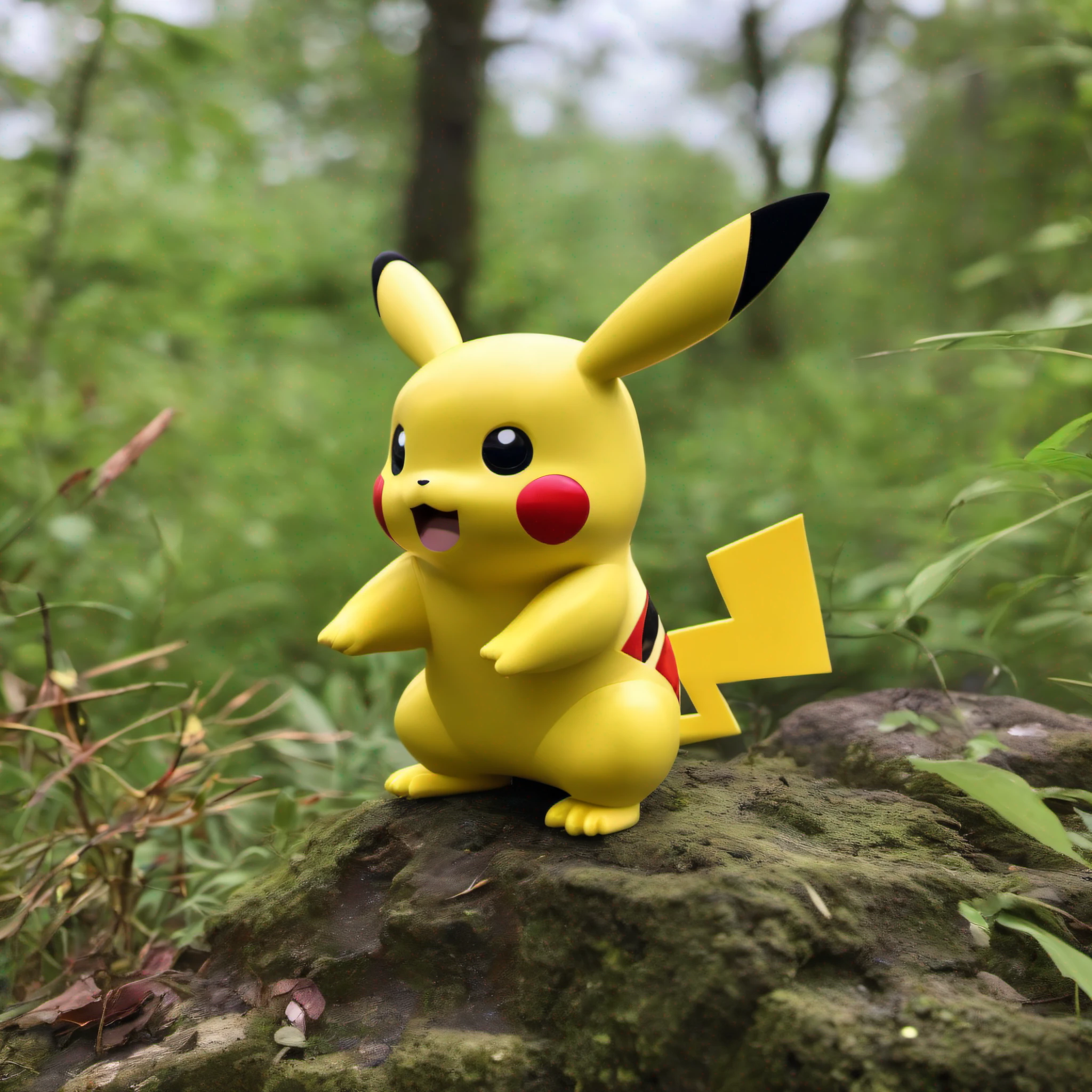 Pikachu in the wild