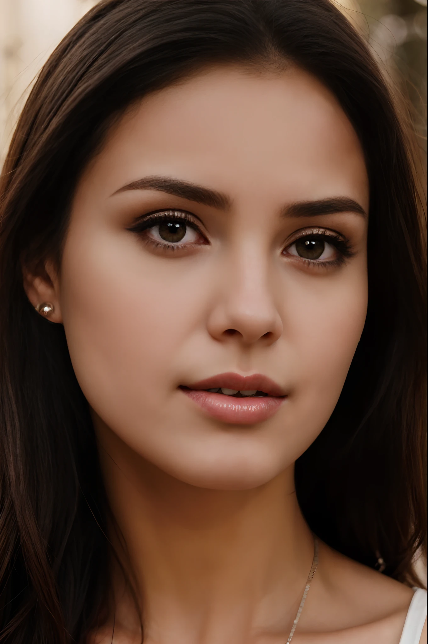 close up shoot of girl's mouth and piercing on lips