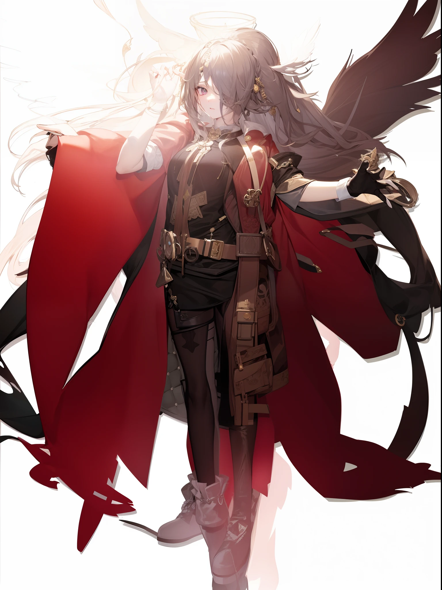 solo person,Unique style,Strong personality,Vivid expressions,Soft light and shadow,detail-rich。