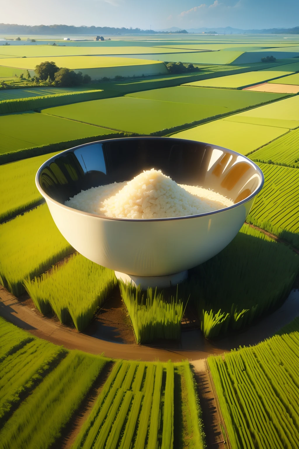 World in the bowl Farming Farmers Rice