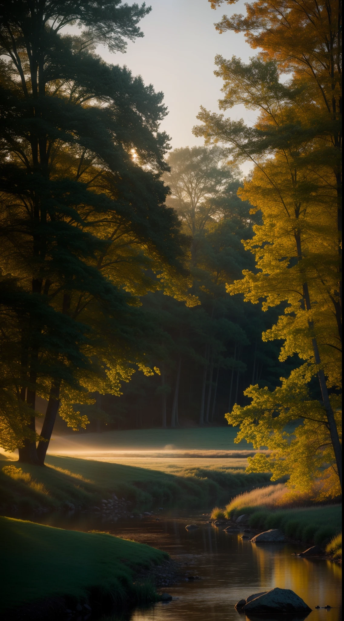 morning landscape, Charles Vess, 8k uhd, dslr, soft lighting, high quality