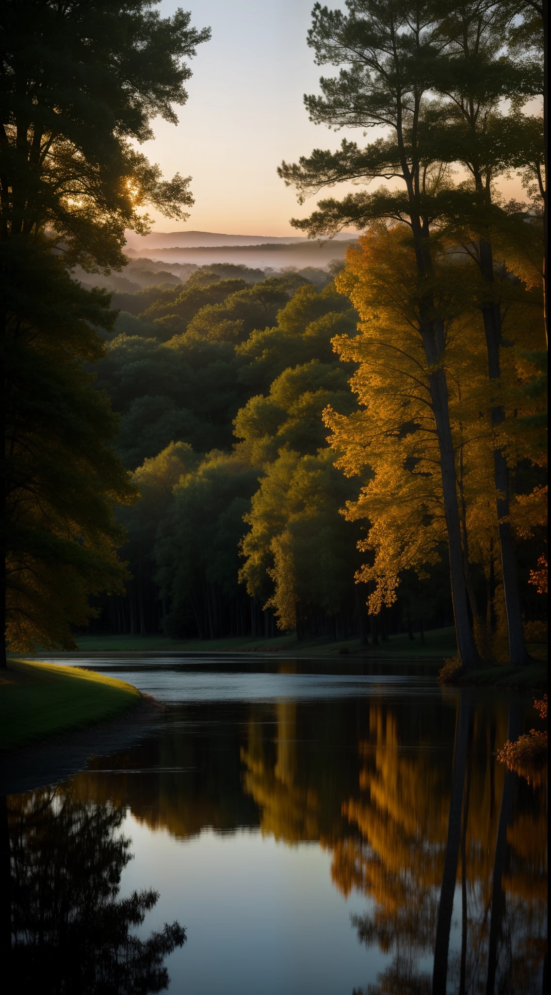 morning landscape, Charles Vess, 8k uhd, dslr, soft lighting, high quality