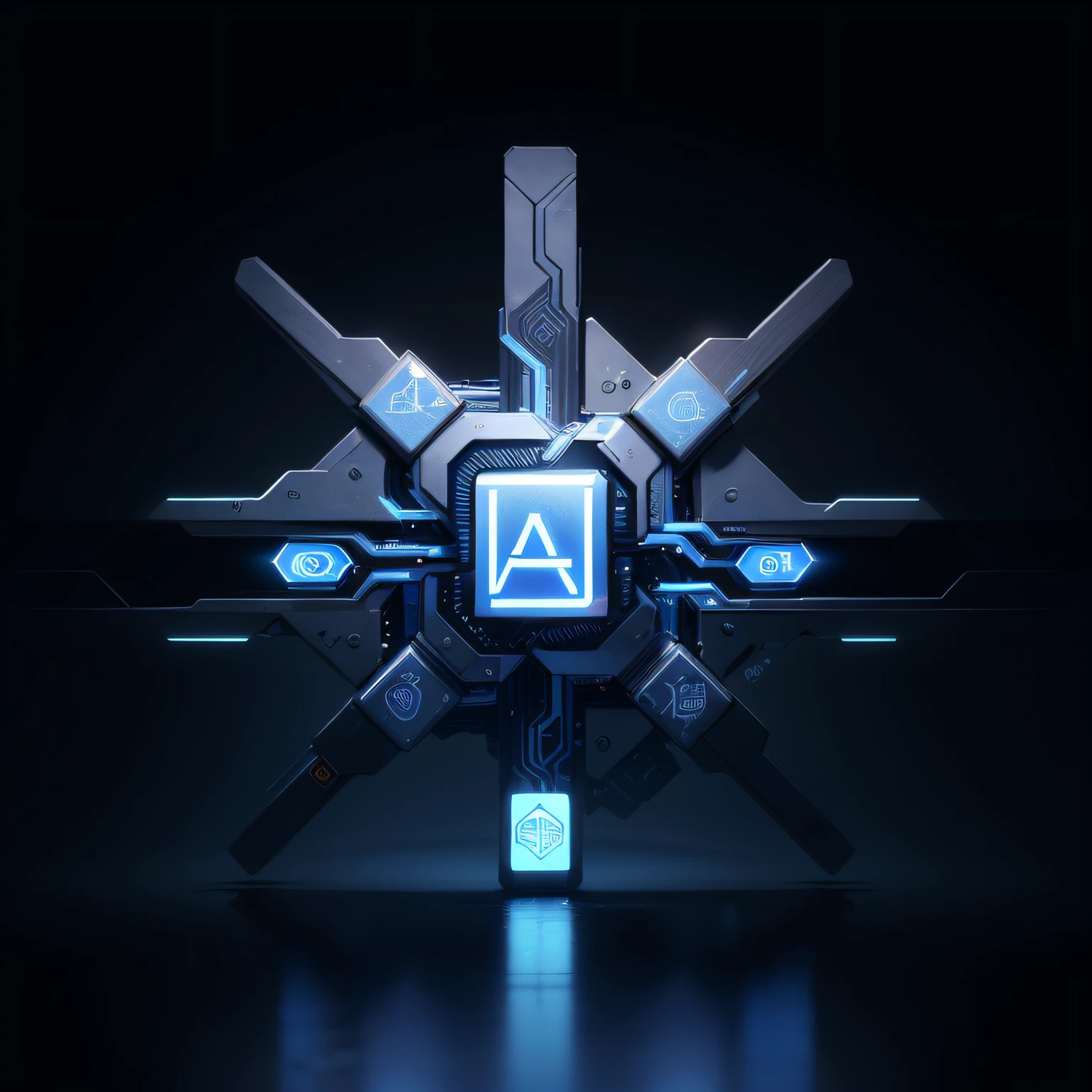 a blue processor chip with the letter ai on it, with ai theme, artificial intelligence, ai startup, strong artificial intelligence, endless collaboration with ai, best ai image, artificial intelligence!!, portrait of an ai, artificial intelligence machine, the ai, artificial intelligence logo, ai enhanced, ai, ai researcher, .ai, ai biomech, ai art
