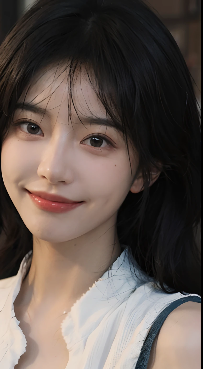 8K, Best Quality, Masterpiece, Ultra High Resolution, (Realism: 1.4), Original Photo, (Realistic Skin Texture: 1.3), 2 Girls, Beautiful Eyes and Face Details, Masterpiece, Best Quality, Close-up, Full Body, Looking at the Viewer, (Smile: 1.5)