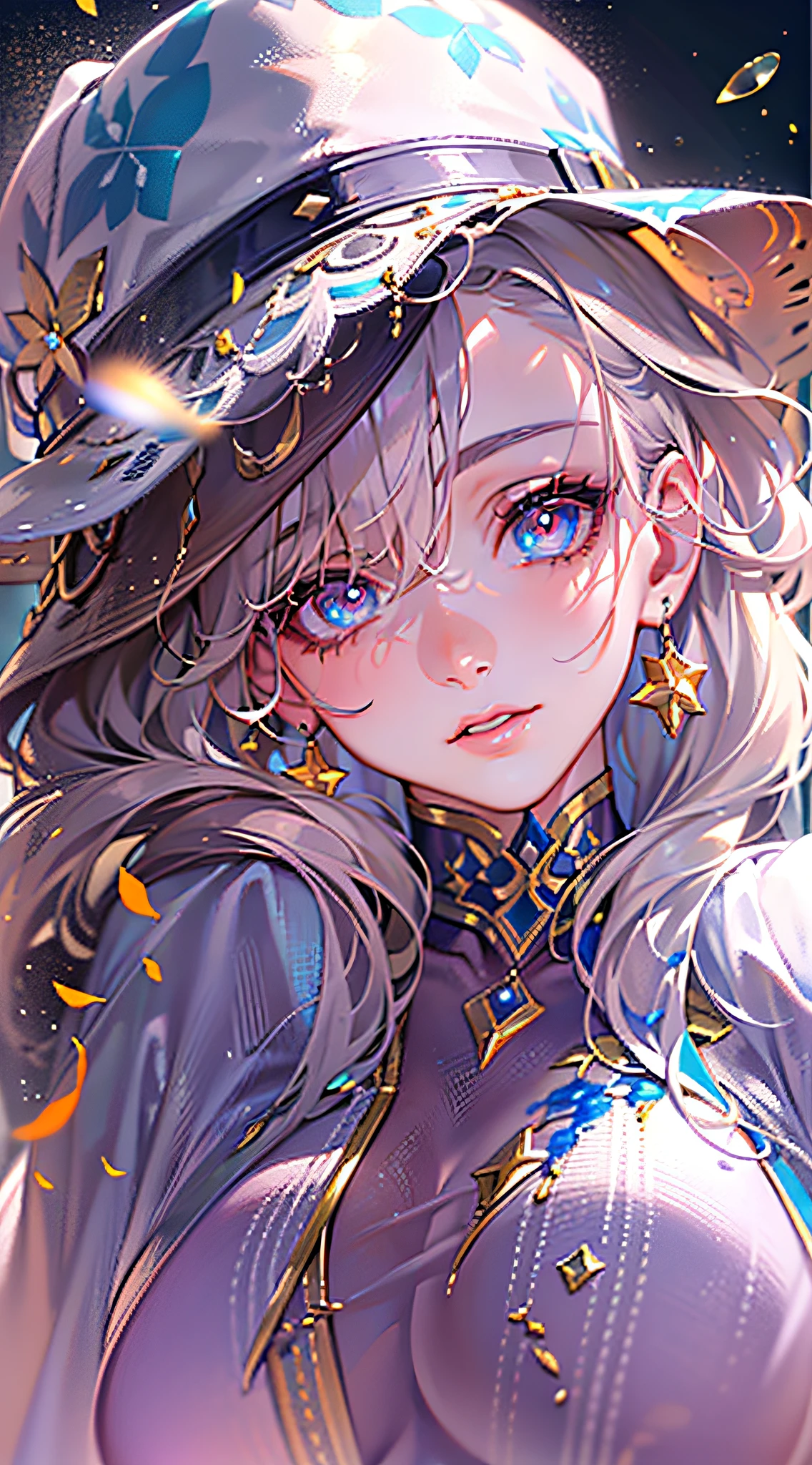 best quality, masterpiece, (realistic:1.2), 1 girl, detailed face, beautiful eyes, (masterpiece:1.2, best quality), (finely detailed beautiful eyes: 1.2), (extremely detailed CG unity 8k wallpaper, masterpiece, best quality, ultra-detailed, best shadow), (detailed background), (beautiful detailed face, beautiful detailed eyes), High contrast, (best illumination, an extremely delicate and beautiful),1girl,((colorful paint splashes on transparent background, Dulux,)), dynamic angle, beautiful detailed glow, full body, cowboy shot, white hair, purple eyes,