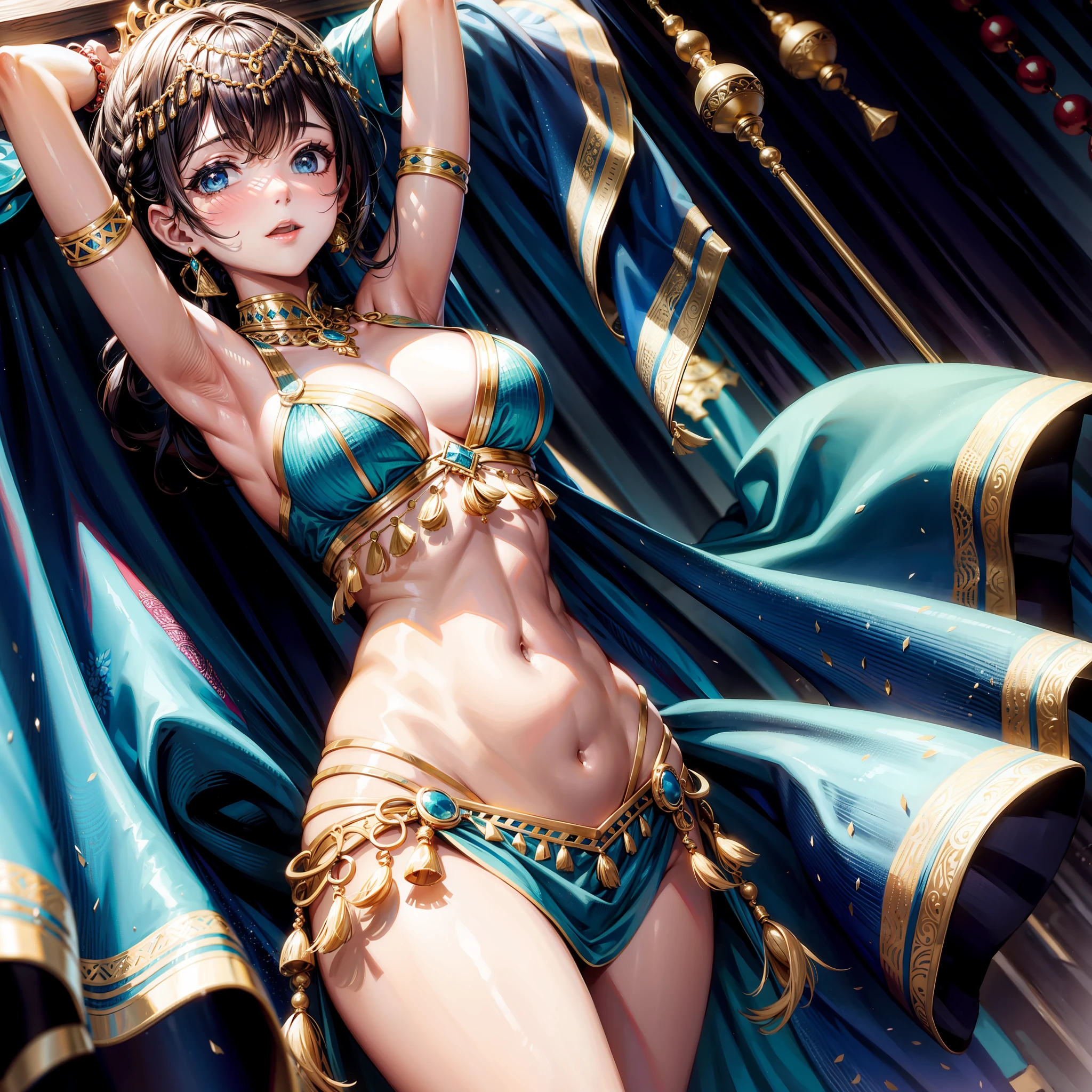 1girll,Belly dance costumes