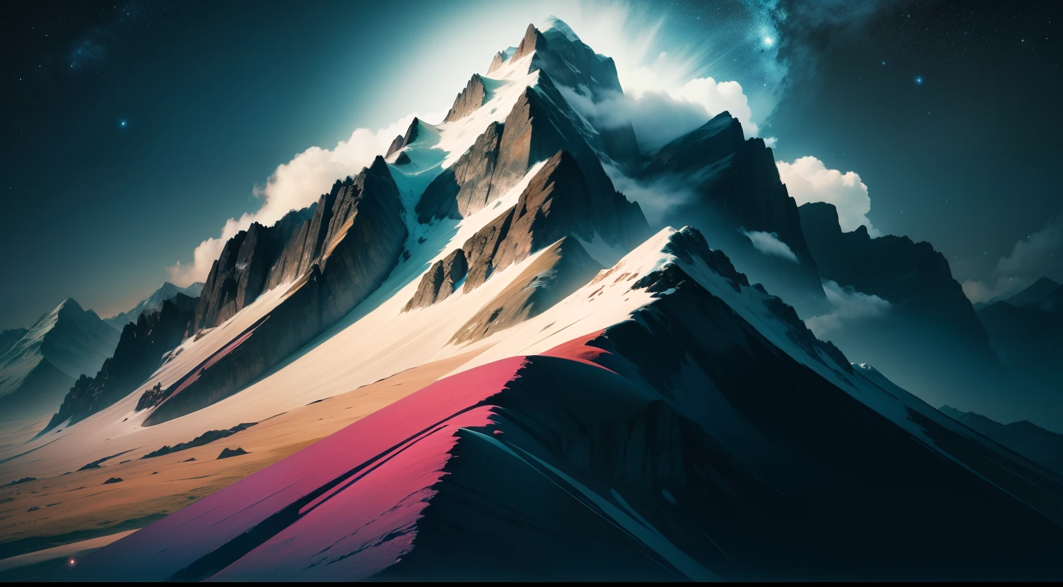Lush alpine,Deep field pictures