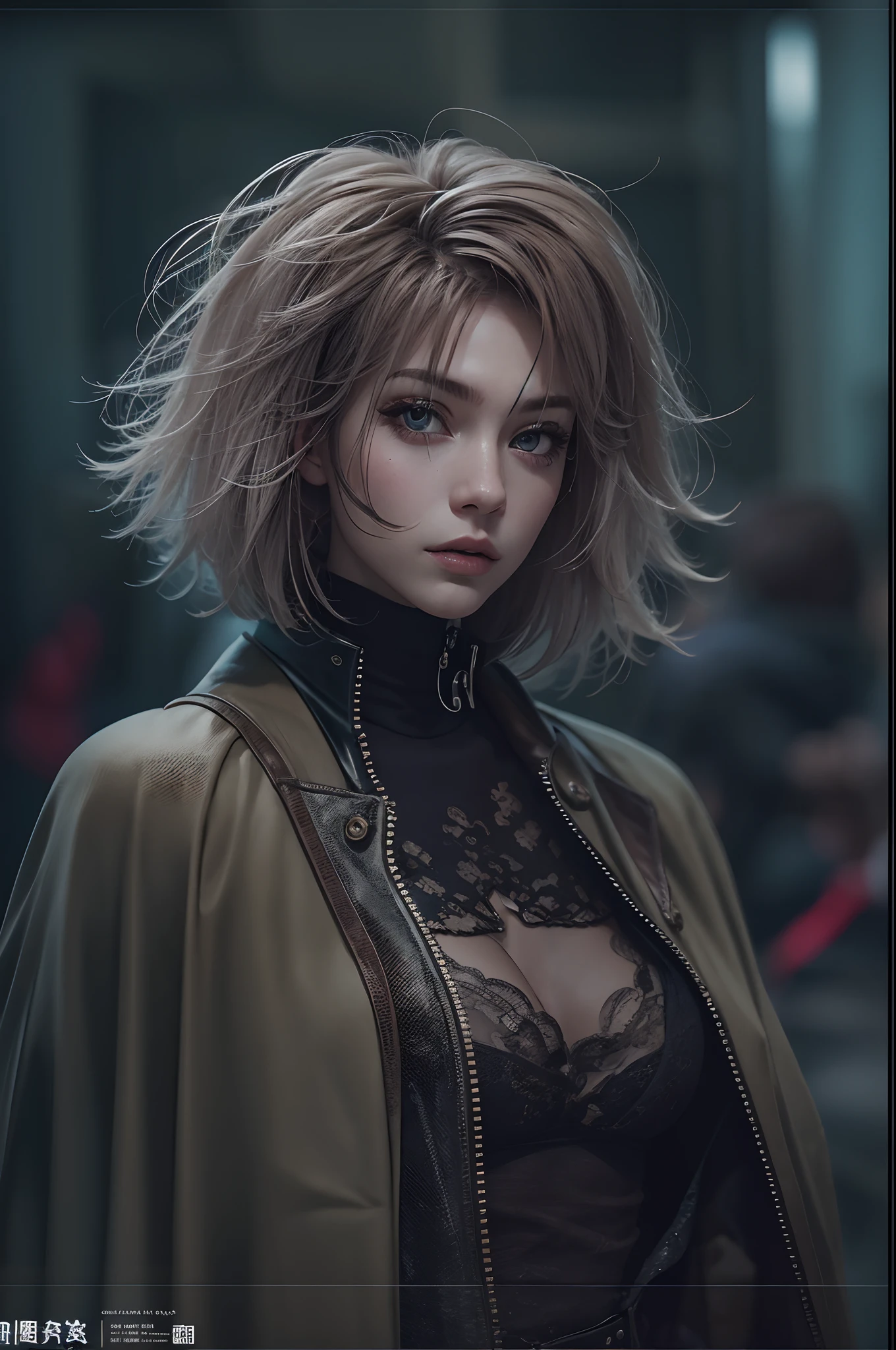 城市,barren,weeds,Abandoned, com cores neutras,cinema shot,the complex background,Dimly lit,Cold,depth of fields,super-fine,Works of masters,best qualtiy,8K,Detailed pubic hair,Accurate,Perfectcomposition