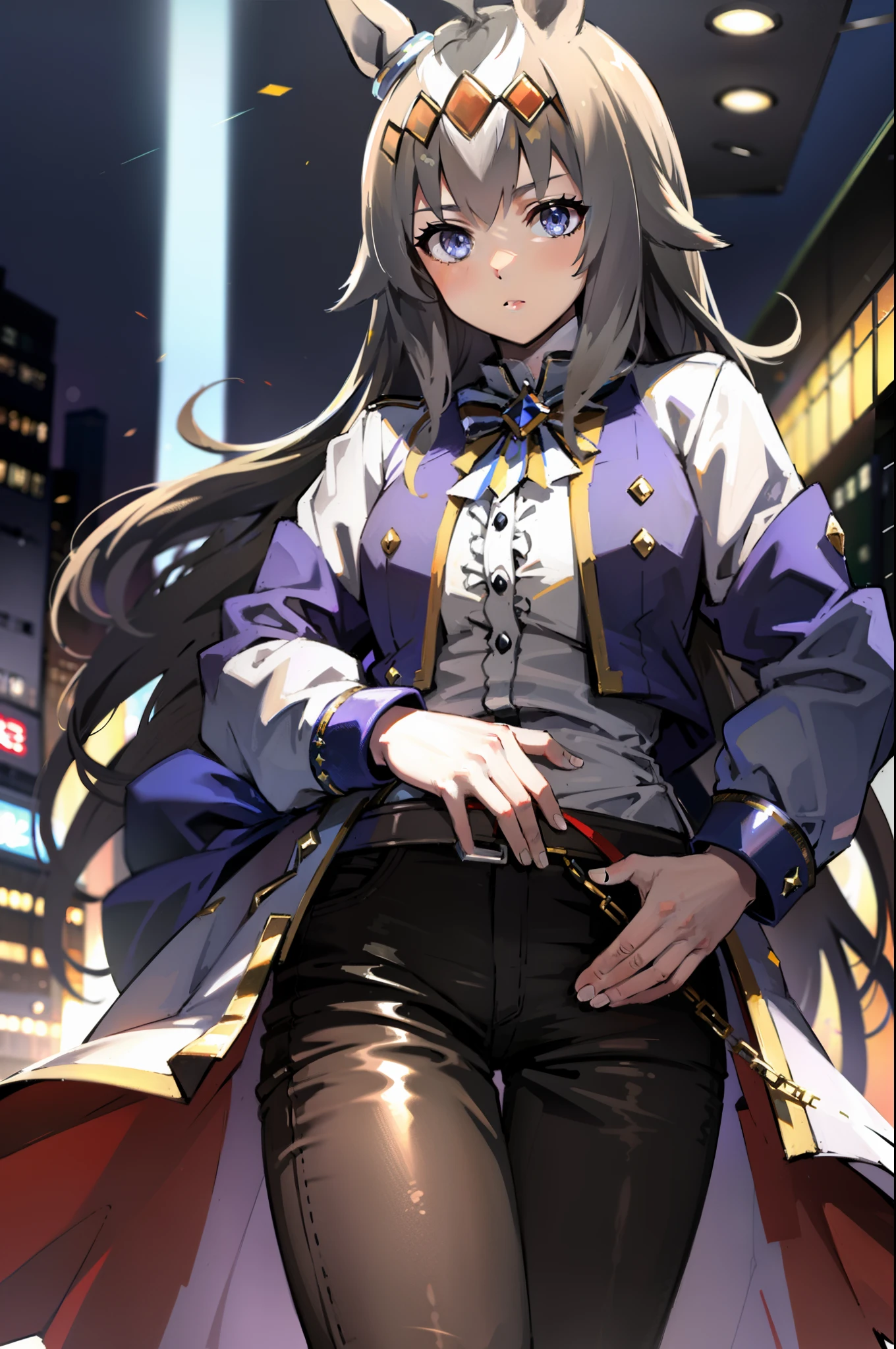 A brown-haired,Royal sister,with a good figure