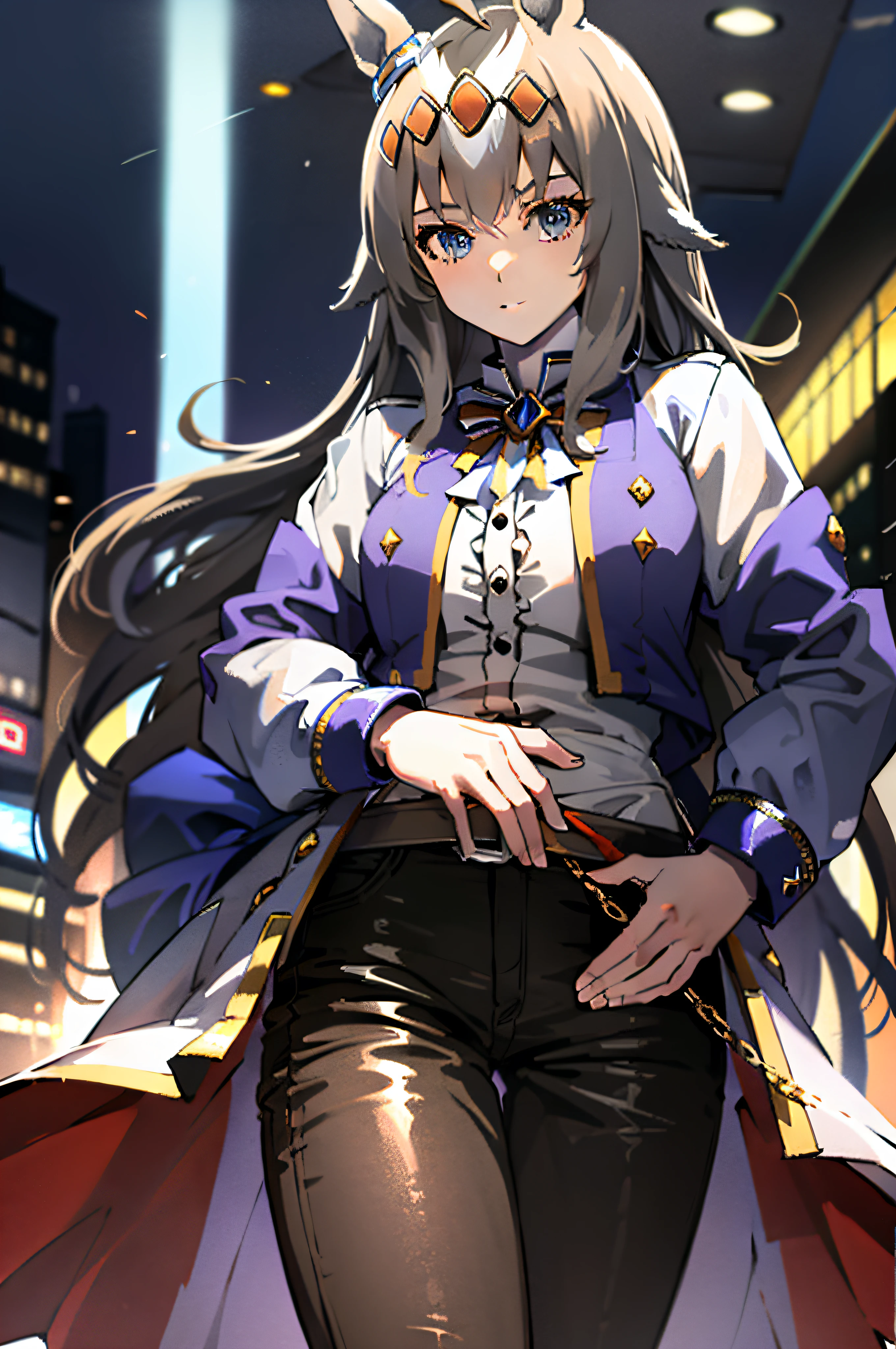 A brown-haired,Royal sister,with a good figure
