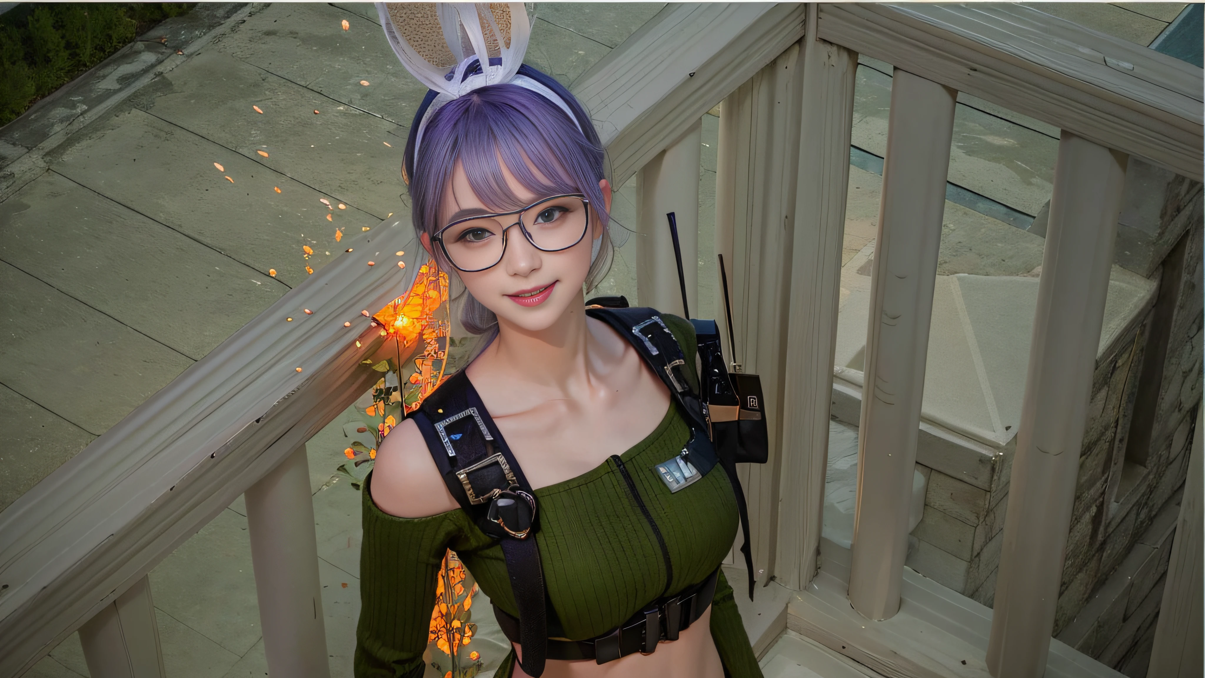 Beautiful sunset with sea view，Dusk line，swell sea，A very beautiful woman，Wearing white transparent underwear，Gray hair，Gray hair, flat breast，Collect breasts，ssmile，ssmile，ssmile，16k，Realiy，frontage，frontage，Only the upper body，Only the upper body
