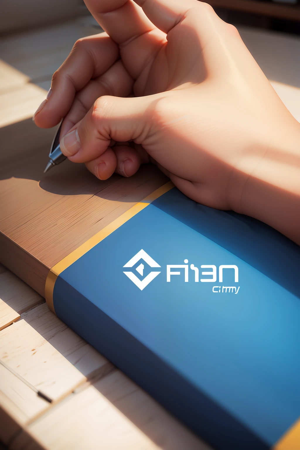 Flat company logo