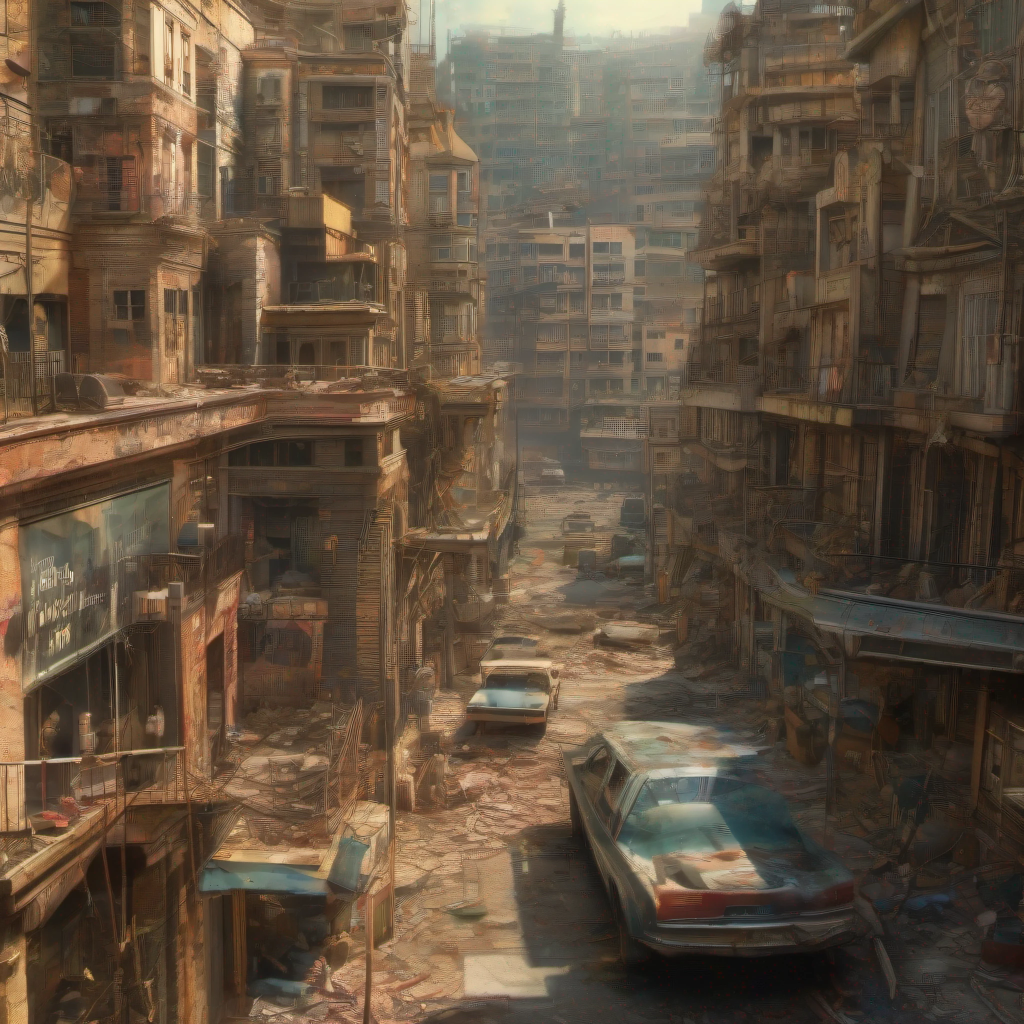 (The whole city:1.5),(Overlooking the perspective:1.5),wide wide shot,ssee-through,depth of fields,Cinema lenses,cinmatic lighting,Photo,epic realistic, (hdr:1.2), (pastel colour:1.4),Abandoned metropolis,Abandoned, com cores neutras,cinema shot,the complex background,Hollywood science fiction movie scene,Hollywood disaster movie scene,Complicated details,tmasterpiece,best qualtiy,8K,ultra - detailed,detail-rich,ridiculous, unbelievable Ridiculous, hugefilesize, ultra - detailed, A high resolution, The is very detailed, top-quality, tmasterpiece, illustratio, The is very detailed, 8K picture wallpaper, magnifica, finedetail, tmasterpiece, top-quality, A highly detailed,hentail realism,photoreali,realisticlying,photograph realistic,Back shadow,(NSFW:1.5),,