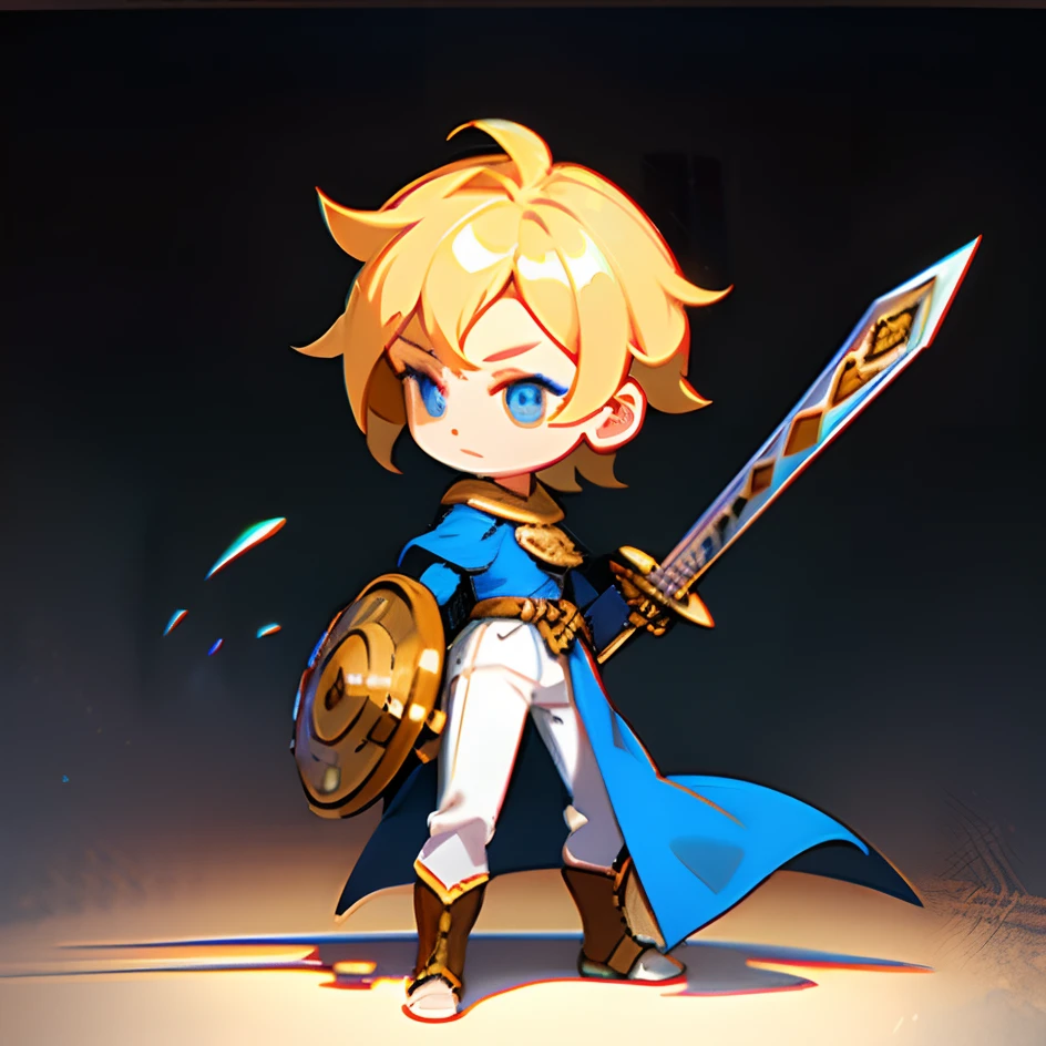 Sword in hand