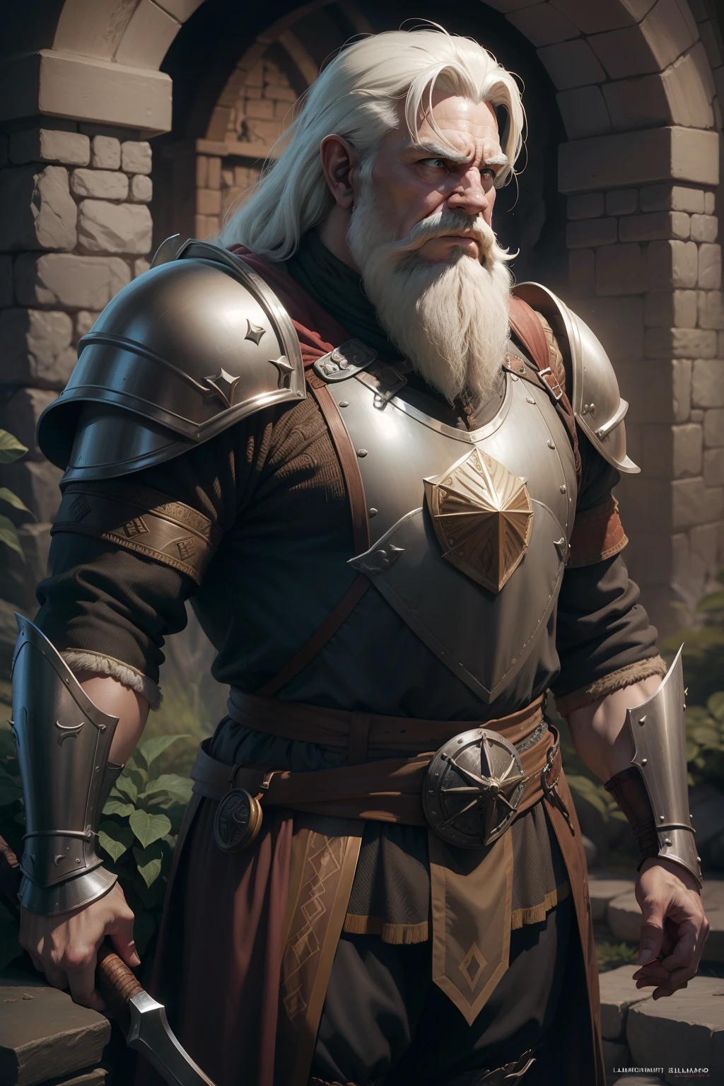 Fantasy dwarf character Albino, Realistic historical plate armor, hussardos alados poloneses, arte de Larry Elmore • | | | | |, inspirado em Larry Elmore, cover art by Larry Elmore •, Dungeons and Dragons 2nd Edition, Advanced dungeons and dragons, Arte da capa de Advanced Dungeons and Dragons, Rendering of works from the 70s, dwarf fantasy, curto, cego, pupilas brancas, Albino, Criatura da caverna, fundo escuro, harsh lighting, contrast lighting, Backgrond Dungeon, Esquerda, segurando espada, Obras, sangue, Obras, Estilo Larry Elmore, Hawkman Gray, sombrio, ugly dwarf, cego, pupilas brancas, Lord of the Rings, segurando espada, Espada realista, Espada do Museu, Larry Elmore render, arte de Larry Elmore • |, arte de Larry Elmore • |, Desenhos de Larry Elmore, Pinturas de Larry Elmore, Larry Elmore personagens, Larry Elmore Artista, Larry Elmore • ugly dwarf, vampire, cave creature, blind, brutish features, pale skin, hairy