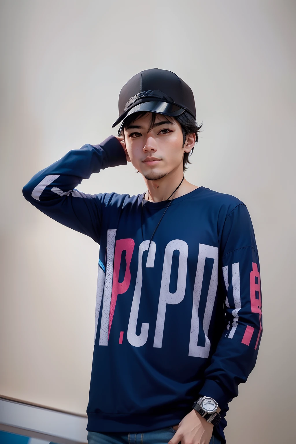 Make it like Anime character for social media profile picture