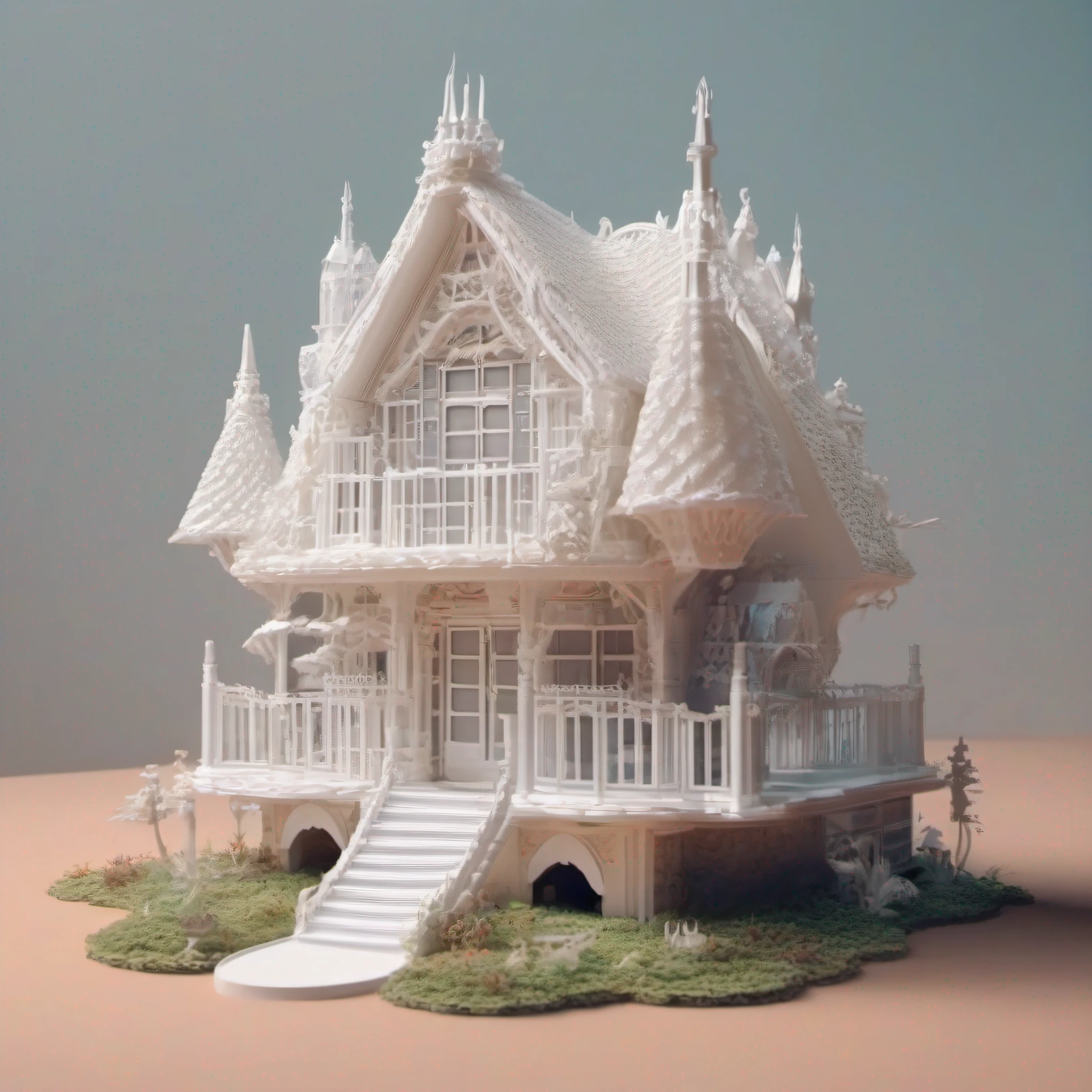 A house made of 3D printer、
