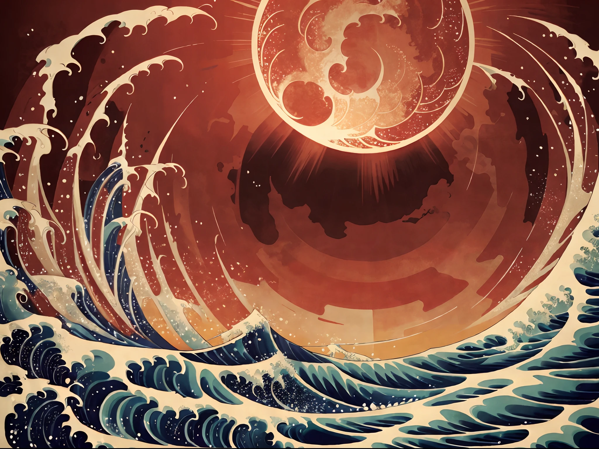 greatwave red sun