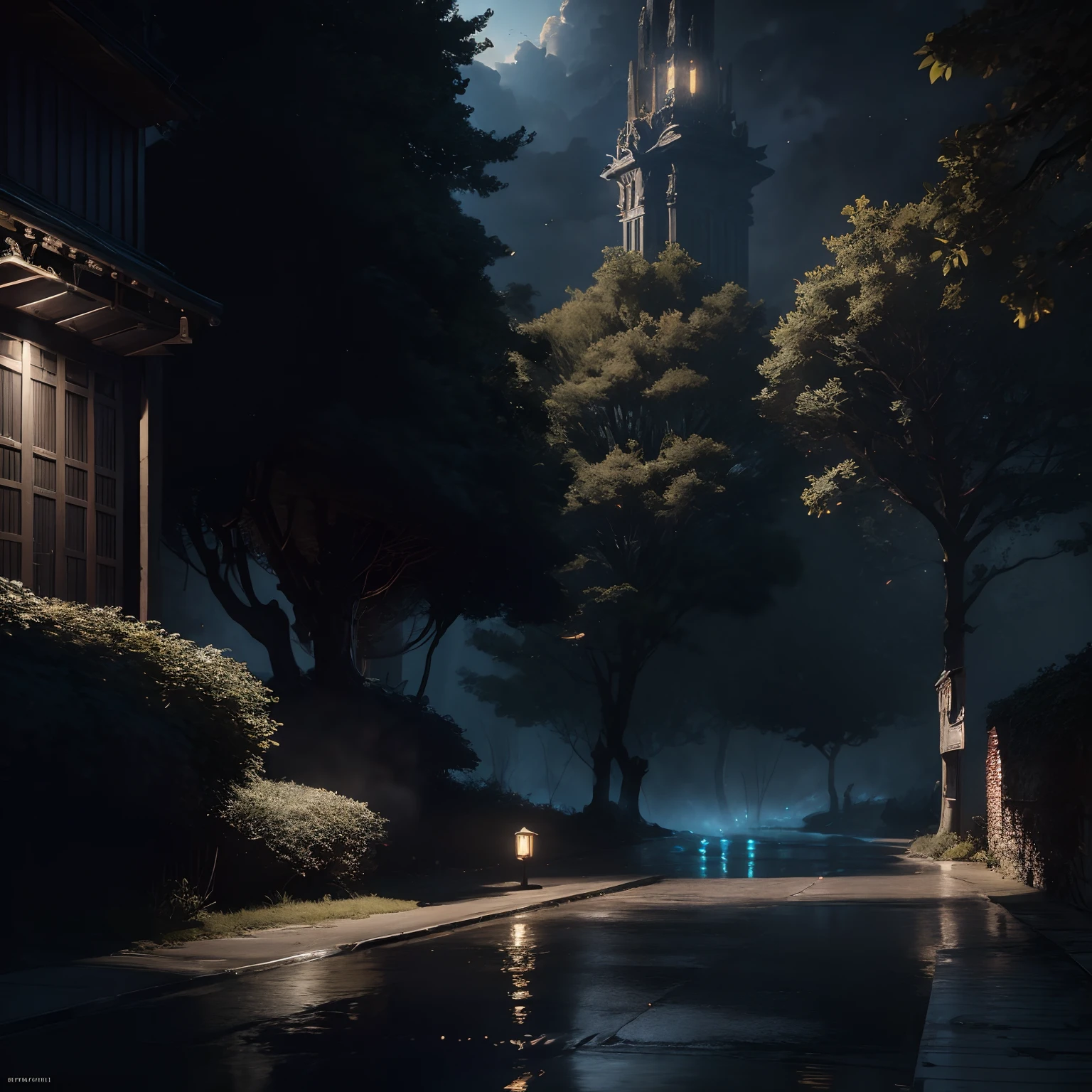 Masterpiece, best quality, (very detailed CG unity 8k wallpaper), (best quality), (best illustration), (best shadows), glow sprite, with a glowing deer, in the swimming pool Drinking water, natural elements in the forest theme. Mysterious forest, beautiful forest, nature, surrounded by flowers, delicate leaves and branches surrounded by fireflies (natural elements), (jungle theme), (leaves), (twigs), (fireflies), (particle effects) etc. 3D , Octane rendering, ray tracing, super detailedSky, Clouds, holding_weapon, no_humans, Glow, giant mechanical _ trees , city with tall trees _Architecture, “sky, cloud, glowing, big trees ,comunity,joy, ghost elephants, robot, cybernetic _trees, tree_mech, sci-fi, cityscape, realistic, mechanical” Science Fiction, Cities, Rendered in Octane, hyper realistic, 8k, epic composition, cinematic, octane render, artstation landscape vista photography by Carr Clifton & Galen Rowell, 16K resolution, Landscape veduta photo by Dustin Lefevre & tdraw, 8k resolution, detailed landscape painting by Ivan Shishkin, DeviantArt, Flickr, rendered in Enscape, Miyazaki, Nausicaa Ghibli, Breath of The Wild,,trending in artstation, cgsociety, 8k post-processing highly detailed,Junji Murakami, Mucha Klimt, Sharandula, Hiroshi Yoshida, Tom Bagshaw, Ross Tran, Artgerm,Craig Mullins,dramatic,Junji Murakami, moody lighting rendered by octane engine,characters 8K symmetrical arstation, cape,cinematic lighting, intricate details, 8k detail post processing, hyperealistic, octane rend, Zdzisław Beksiński style, ar 2:3 Reality Reality –auto –v6 –s2Finetuned Model Leon