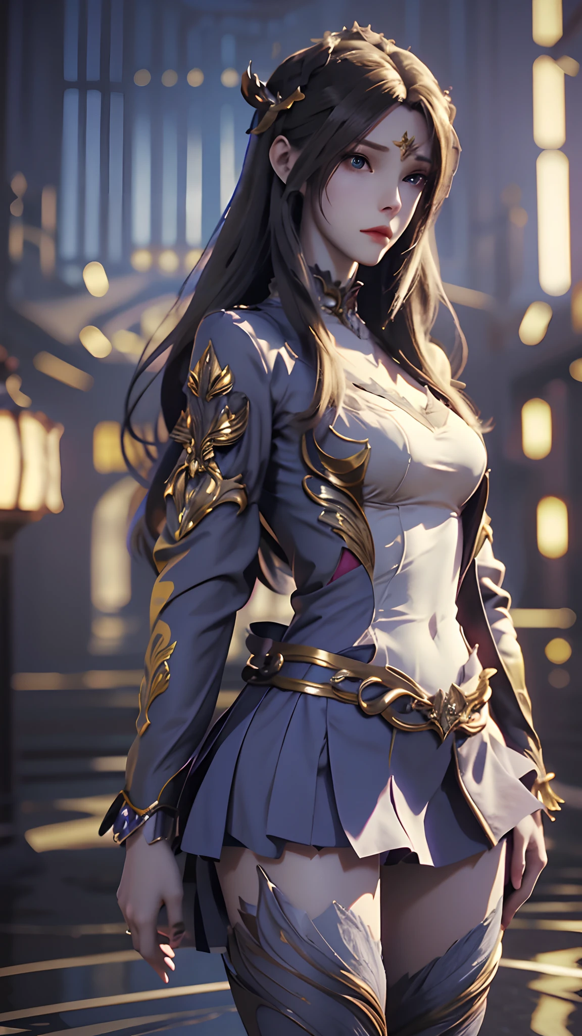 anime - style image of a woman in a short skirt and jacket, Smooth anime CG art, made with anime painter studio, Realistic anime 3 D style, photorealistic anime girl rendering, drawn in anime painter studio, Photorealistic anime, anime styled 3d, 3 d anime realistic, maya fey from ace attorney, Makoto Shinkai. High detail, anime realism style