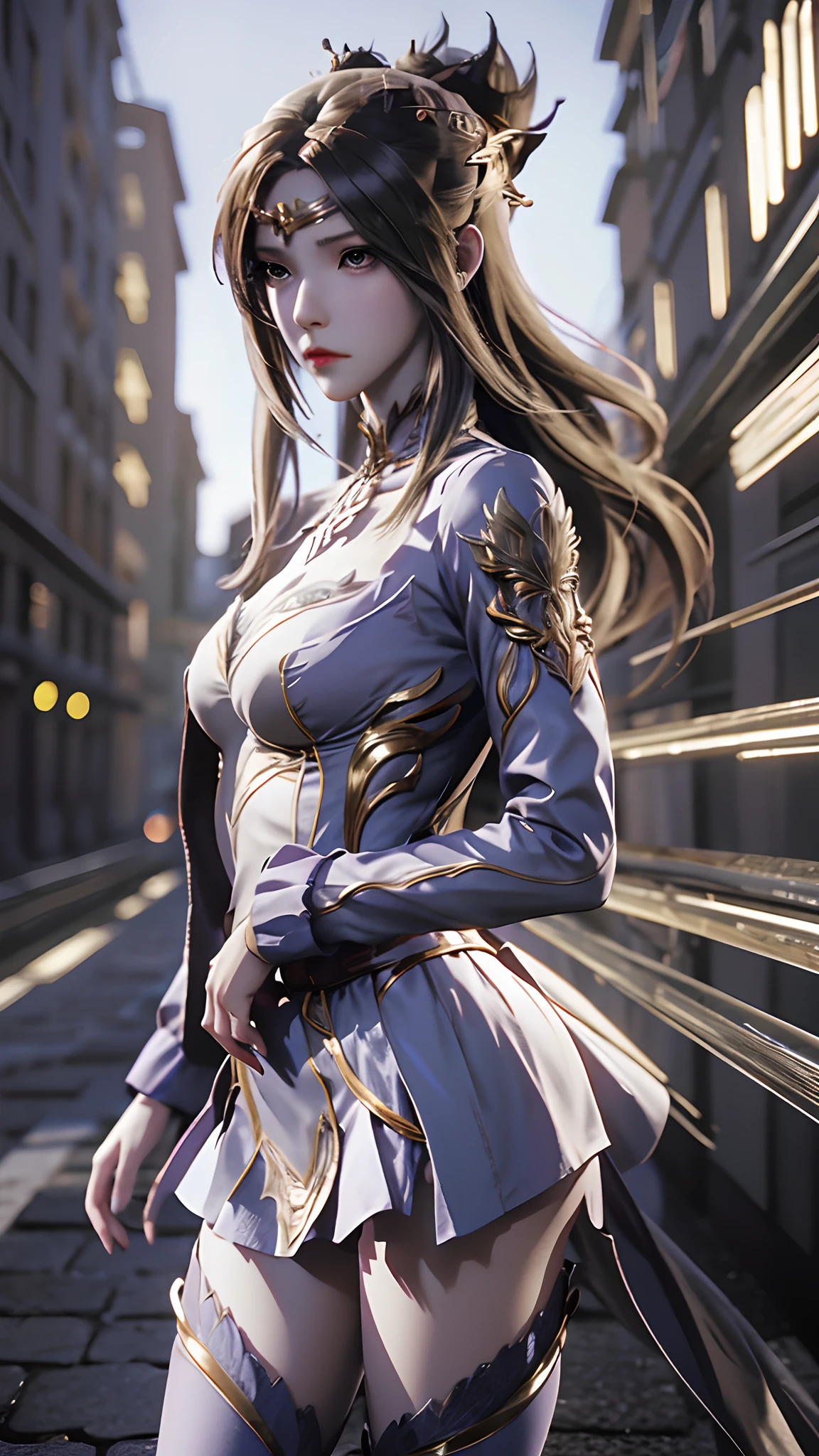 anime - style image of a woman in a short skirt and jacket, Smooth anime CG art, made with anime painter studio, Realistic anime 3 D style, photorealistic anime girl rendering, drawn in anime painter studio, Photorealistic anime, anime styled 3d, 3 d anime realistic, maya fey from ace attorney, Makoto Shinkai. High detail, anime realism style