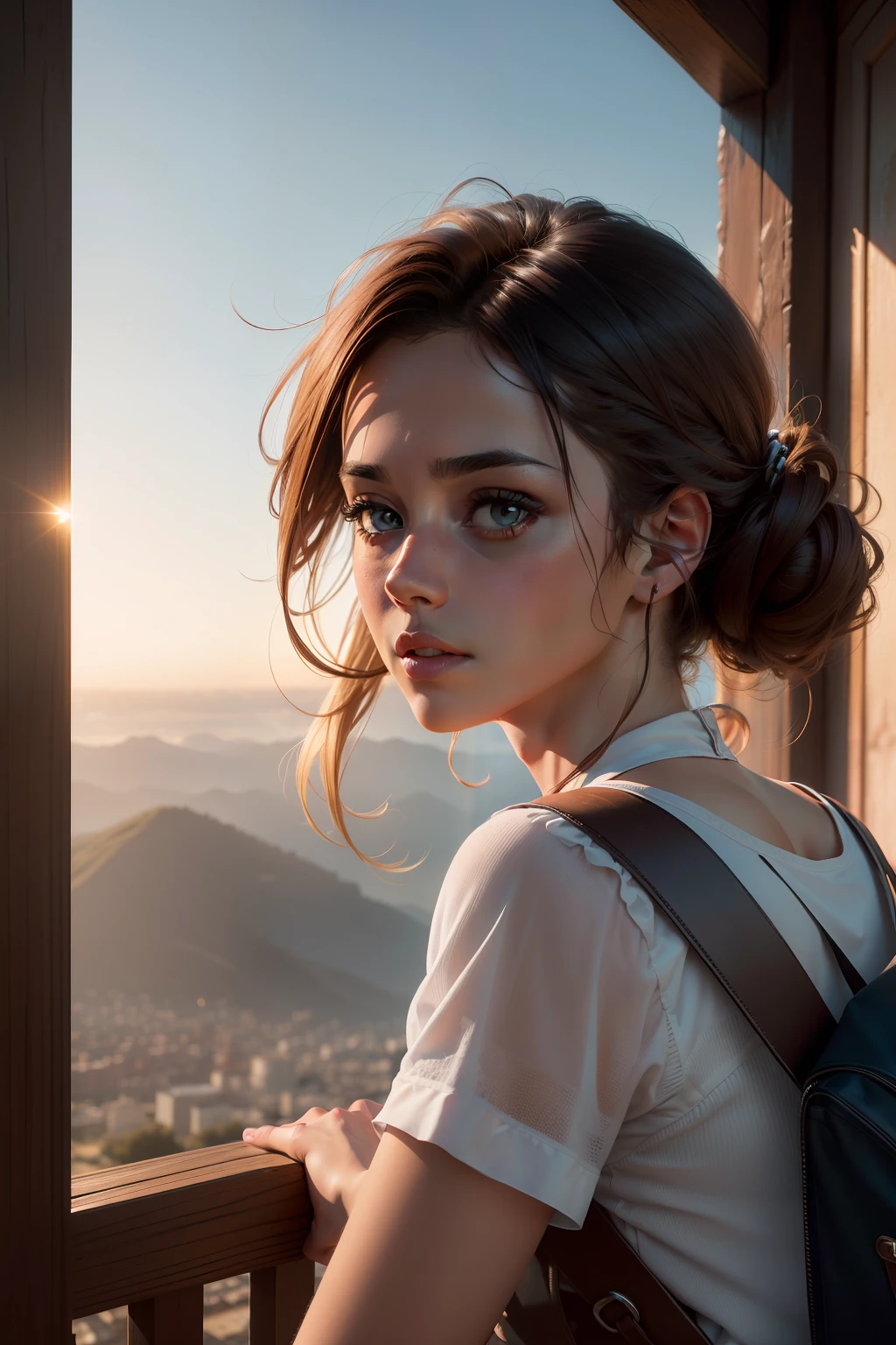 Mejor calidad super realista 32k HDR, foto realista con textura muy definida, jovencitas
