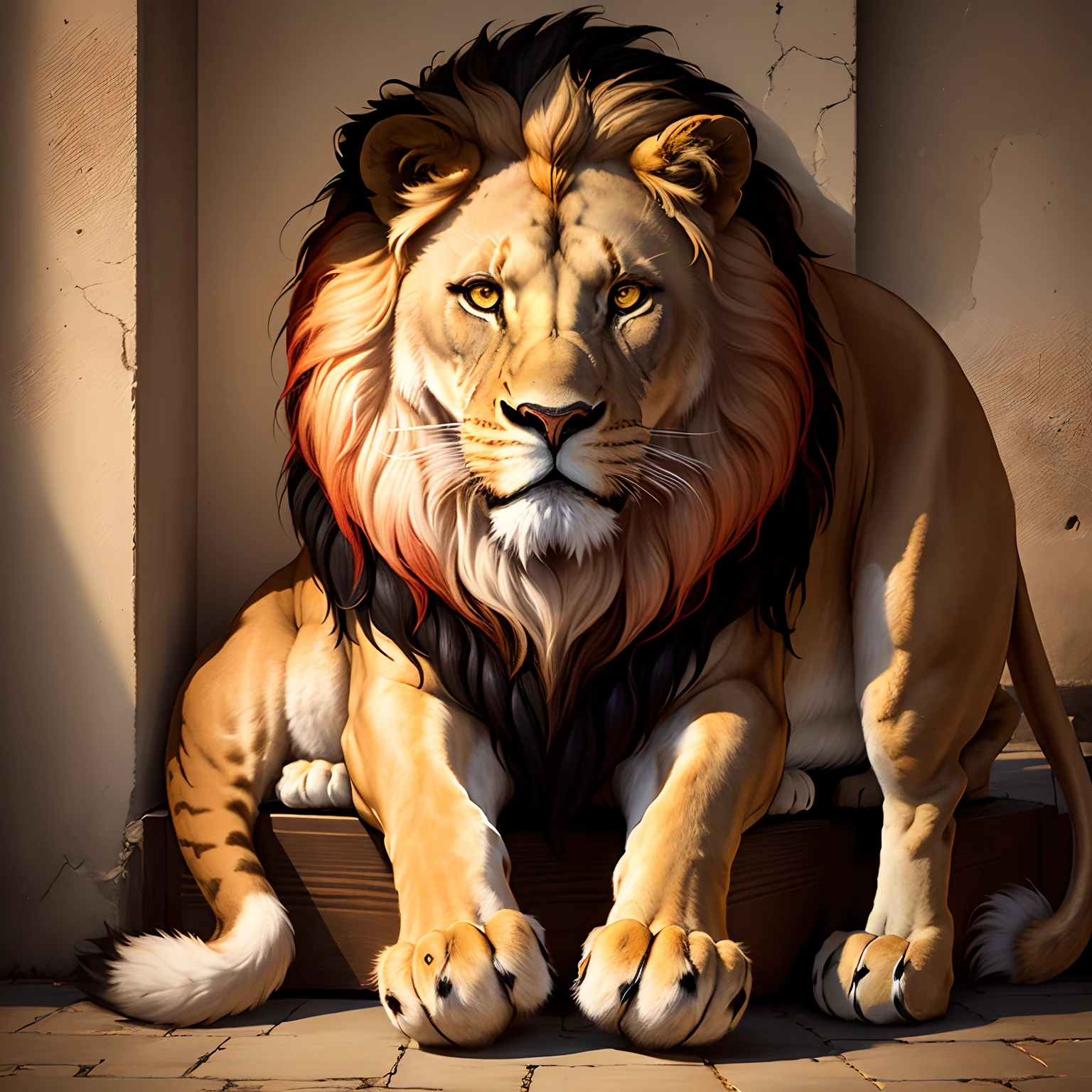 A lion of the rapacious tribe of Judah, forte, ok kinematics