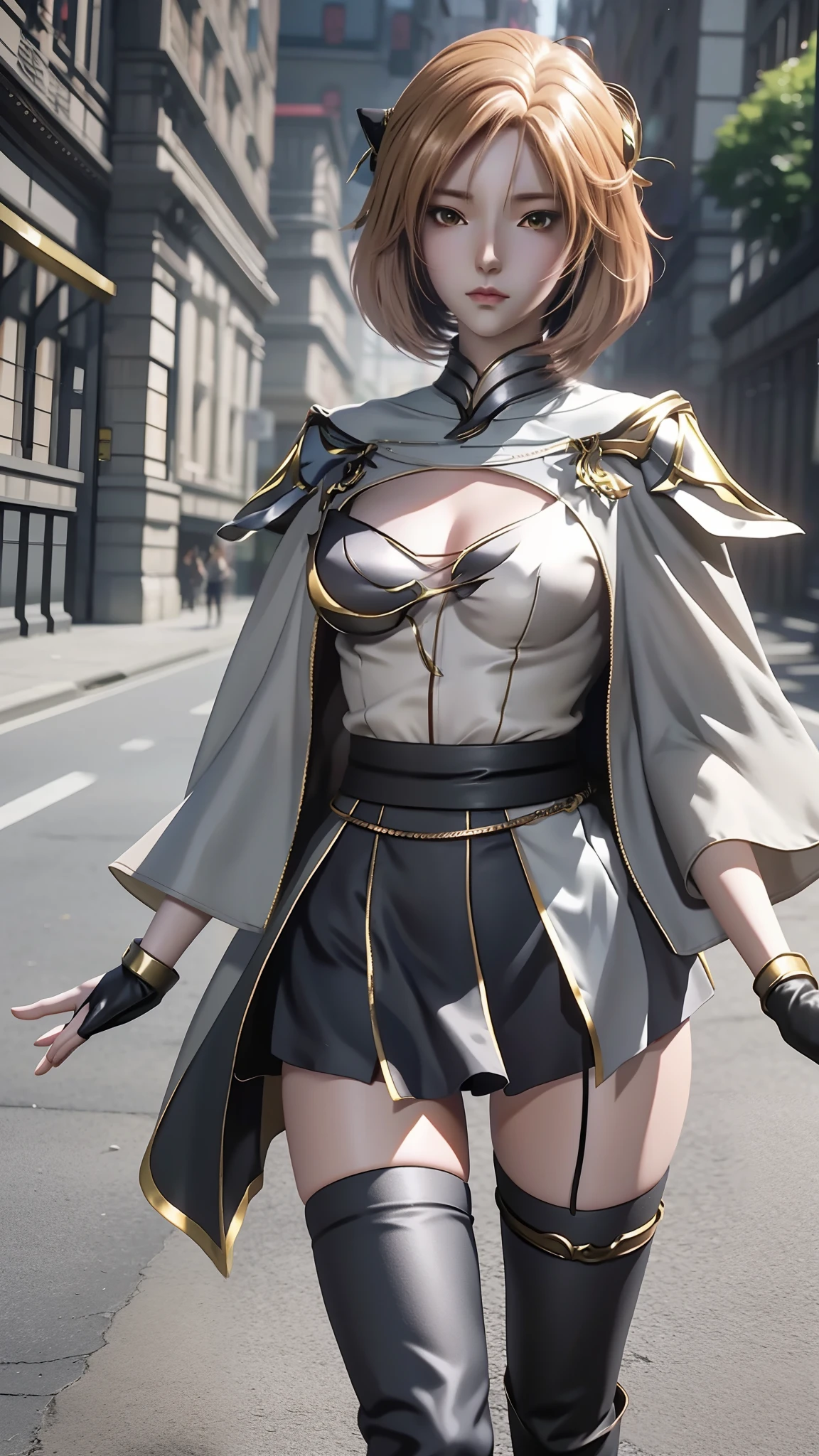 anime - style image of a woman in a short skirt and shirt, seductive anime girls, Smooth anime CG art, Surrealism female students, Surrealism female students, thighhighs and skirt, photorealistic anime girl rendering, beautiful and seductive anime woman, Realistic schoolgirl, Realistic anime 3 D style, 3 d anime realistic, Beautiful Anime High School Girls