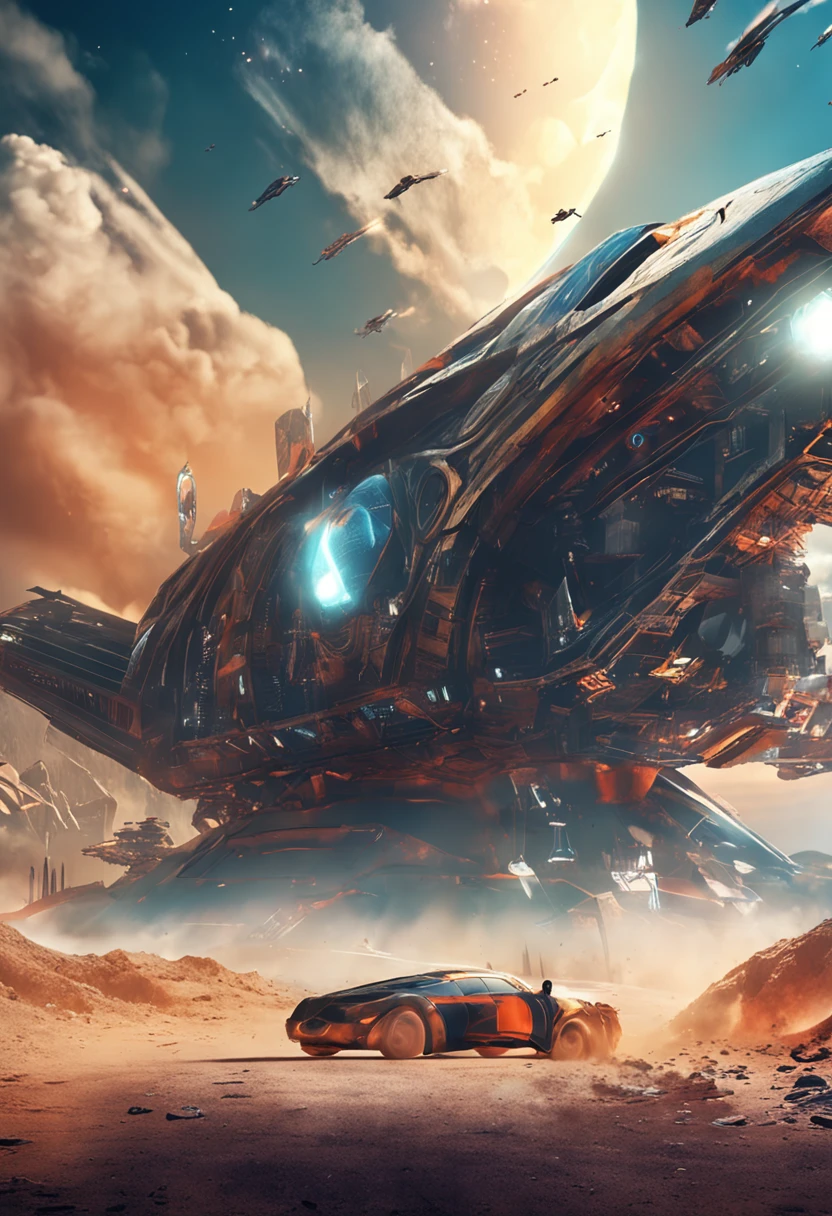 Author: Unlimited Style: Fantasy Futurism Game Description: Clear Sky from Ten Thousand Miles