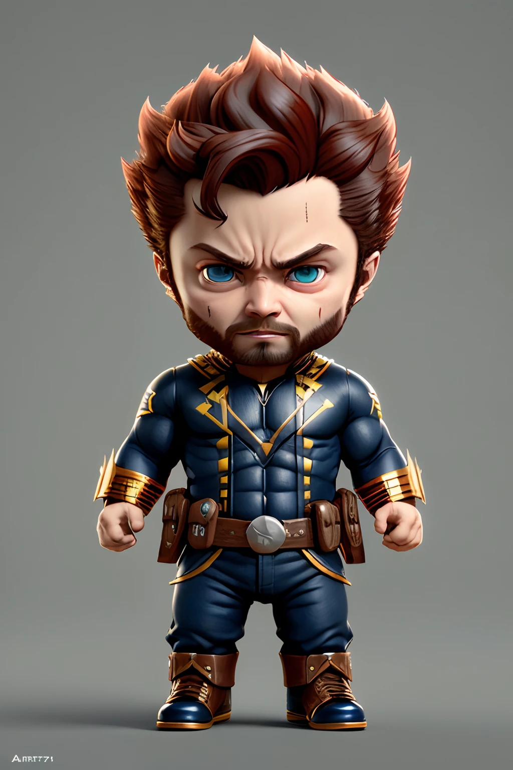 (CBZBB:1.25), wolverine, ArtStation, CGI_Animation,