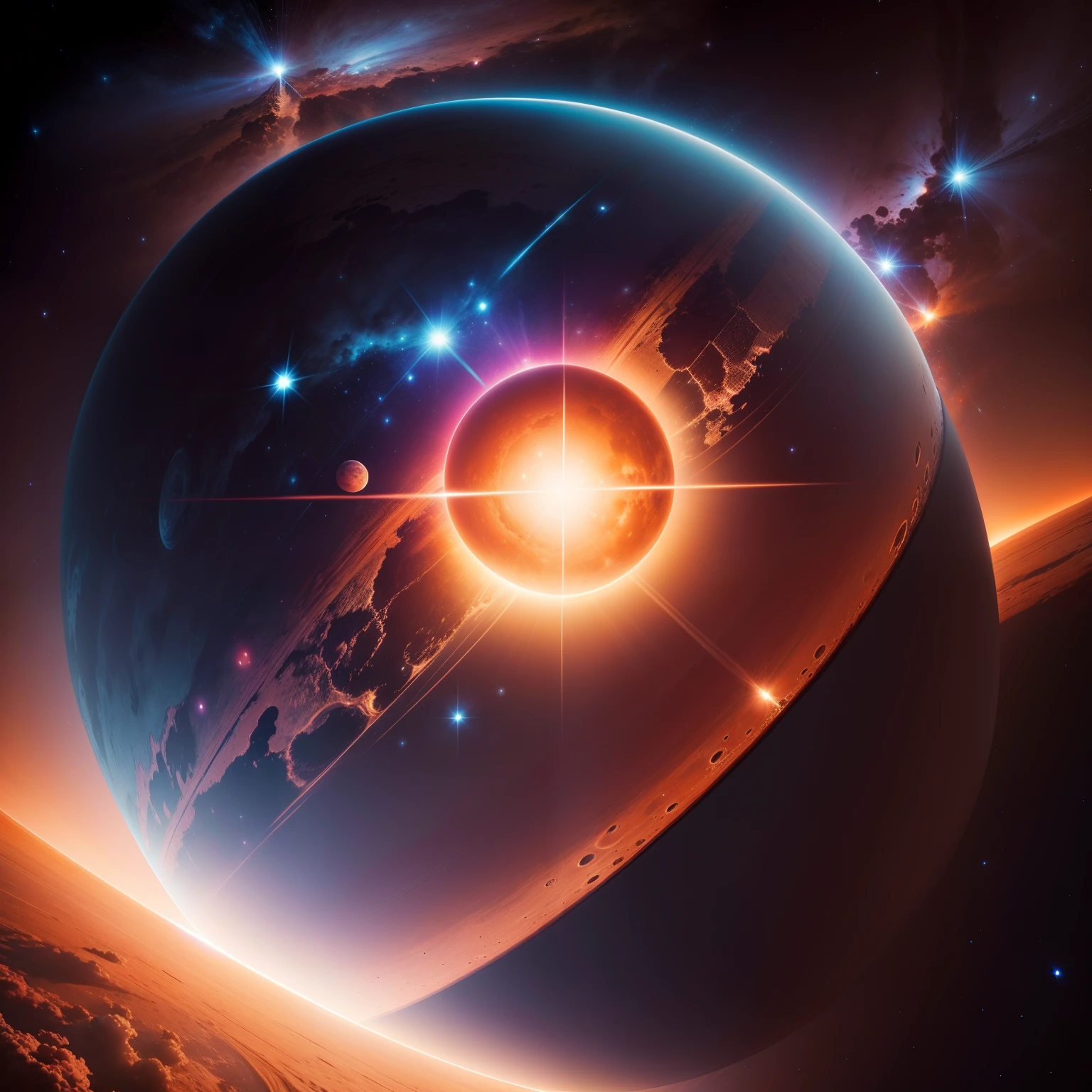 Stunning images of space, planeta sol
