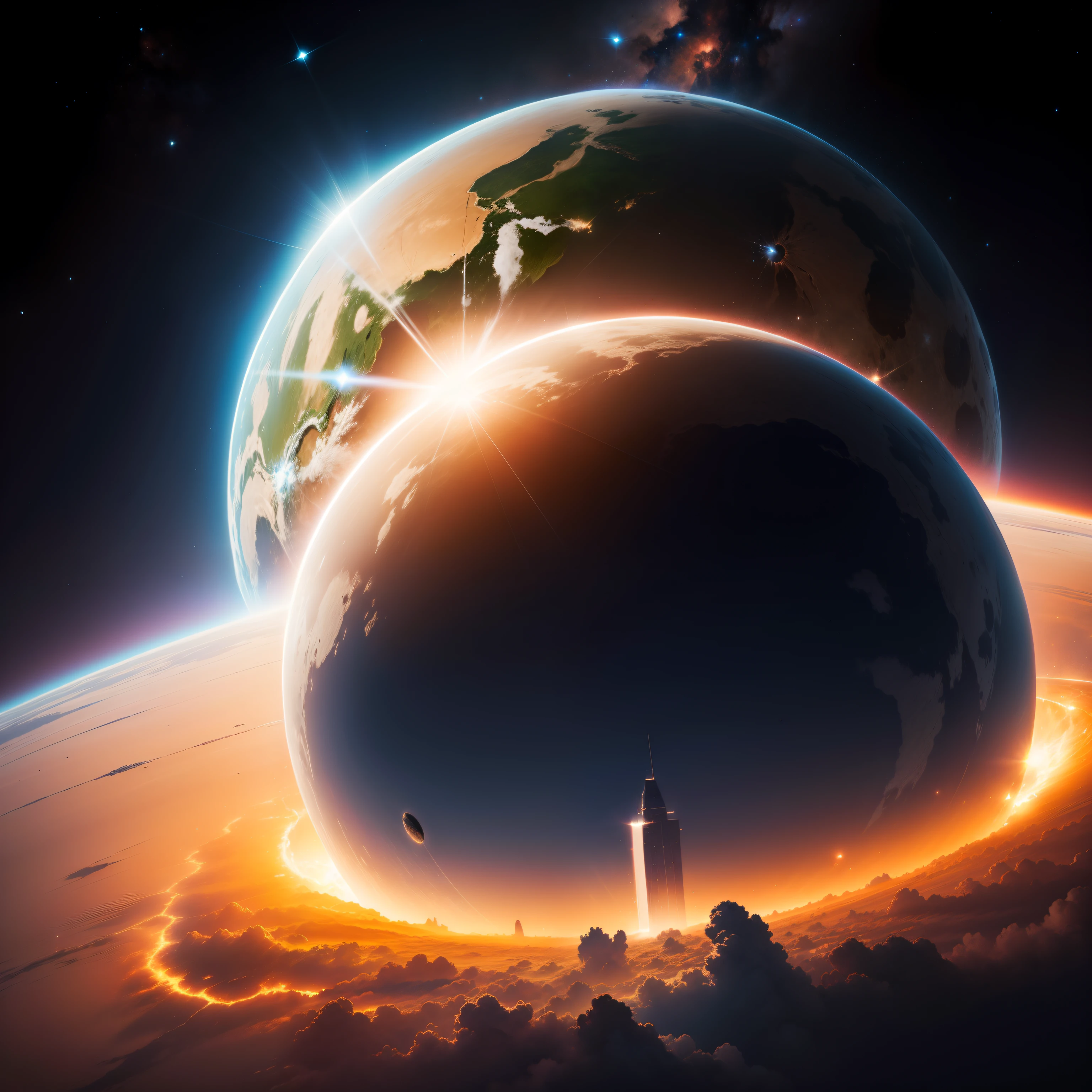 Stunning images of space, planeta sol