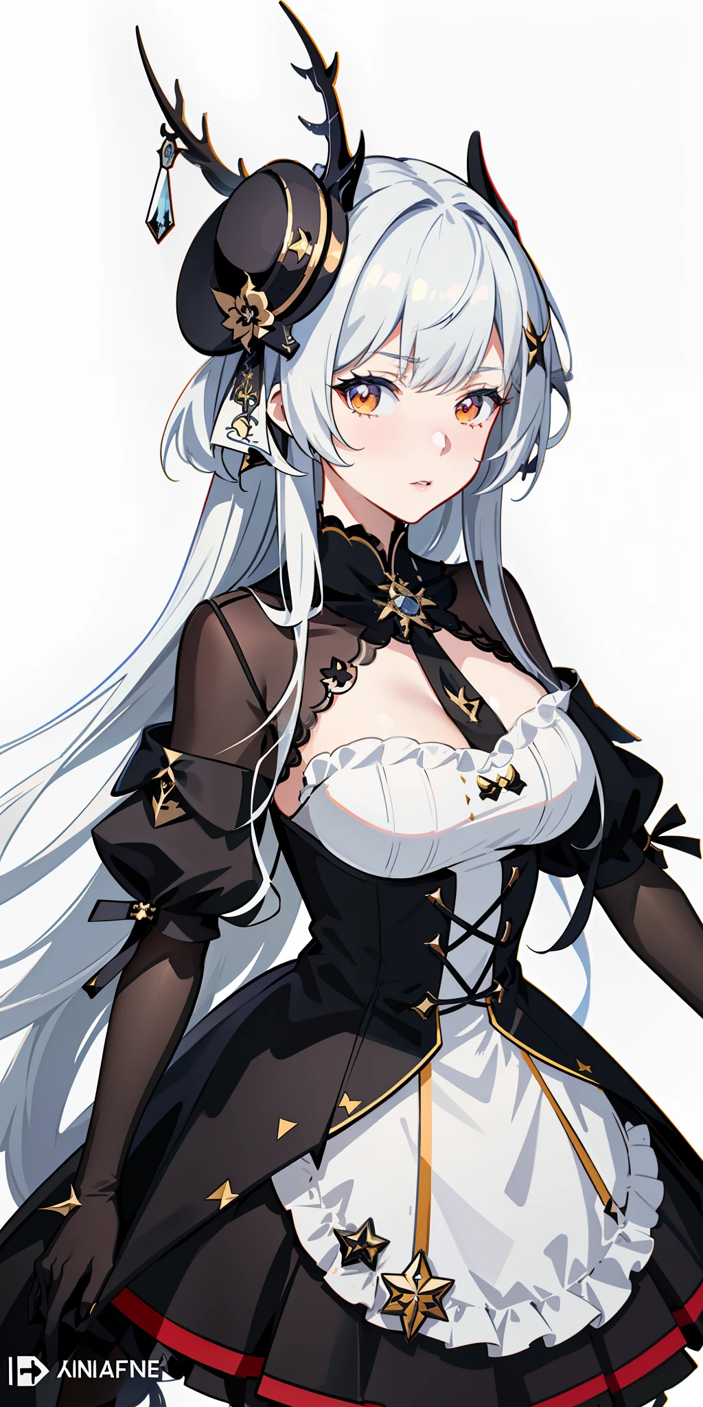 best quality. ((masterpiece)), ((wallpaper)), ((ultra HD)). ((4k quality)). ((fanart style)), ((anime style art)). ((a girl)). ((light skin)), closed eyes. ((perfect)). ((embarrassed)), ((fox ear)), ((perfect)), nose, eyebrows, ((giant straight white hair)), ((strand detail)), ((body shadow and light effects)), sexy casual outfit, ((ultra detailed)), arm back, ((light and shadow effects on outfit)), ((perfect breasts) ), details, ((background)). ((perfect)), grainy effect, ((perfect))