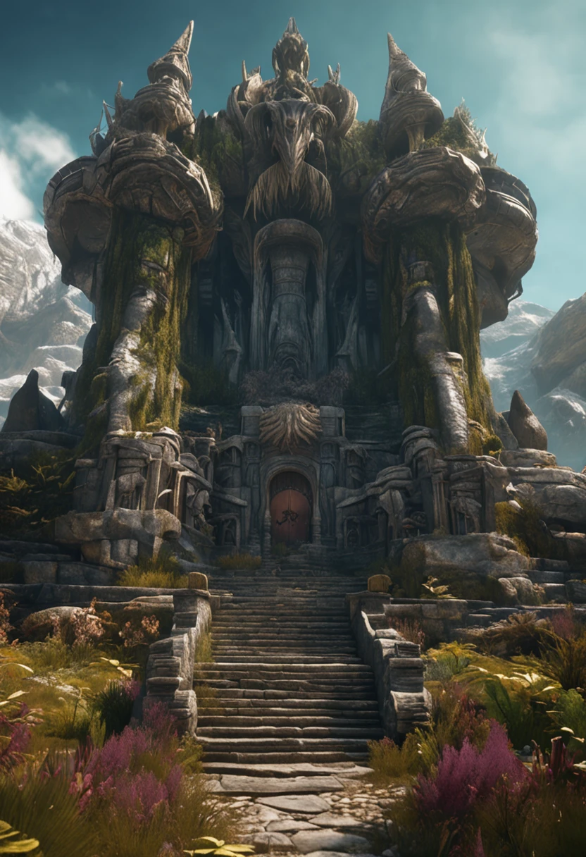 (Ultra realistic, dramatic, intricate, movie shot), (Amazing, Close view of a superb, ultra realistic Serpentis Commands an army of mythical creatures in The Enchanted Ruins of Eldarath), (lots of different textures, clothes, patchwork, glass, treasures), (Highly detailed, amazing fantasy setting), (Impressive lighting), (Colorful, Ultra Realistic, High quality, Highly detailed, Sharp focus, 8K UHD, Art photography), (trending on artstation)