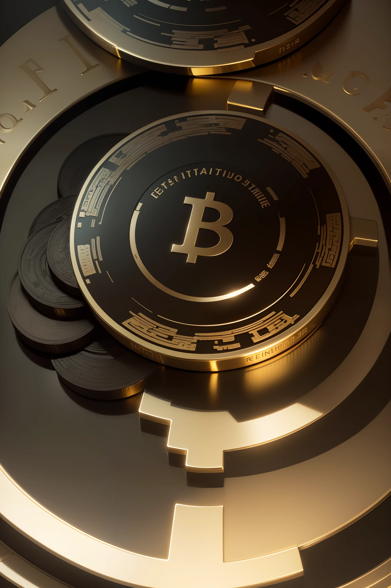 1bitcoin(Emblema circular: 1.5)(texto satoshi)(Bitcoin Preto e Verde esmeralda: 1.5)(ultra qualidade,Unparalleled masterpiece:1.4)(Realismo:1.2),(Realisitc:1.2)(Absurdo:1.2),(escrita criptografica ao redor bem definida)Estilo anime,4k,esmagadoramente pixel-perfeito,circunstanciado,ultra-detalhado,Arte Digital,arte vetorial plana