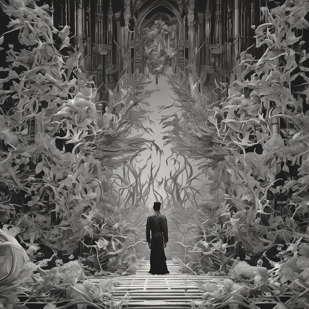 Best quality, Masterpiece, 超高分辨率, (photograph realistic:1.4), surrealism, Dream-like,fusionart, Shadowdancer, shadow magic, darkness control, stealth, shadowstep, umbral spells, hidden blade,