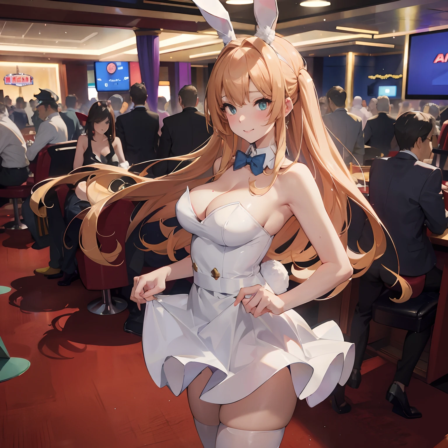 Bunny girl, Bunny girl clothe, sexy, casino,