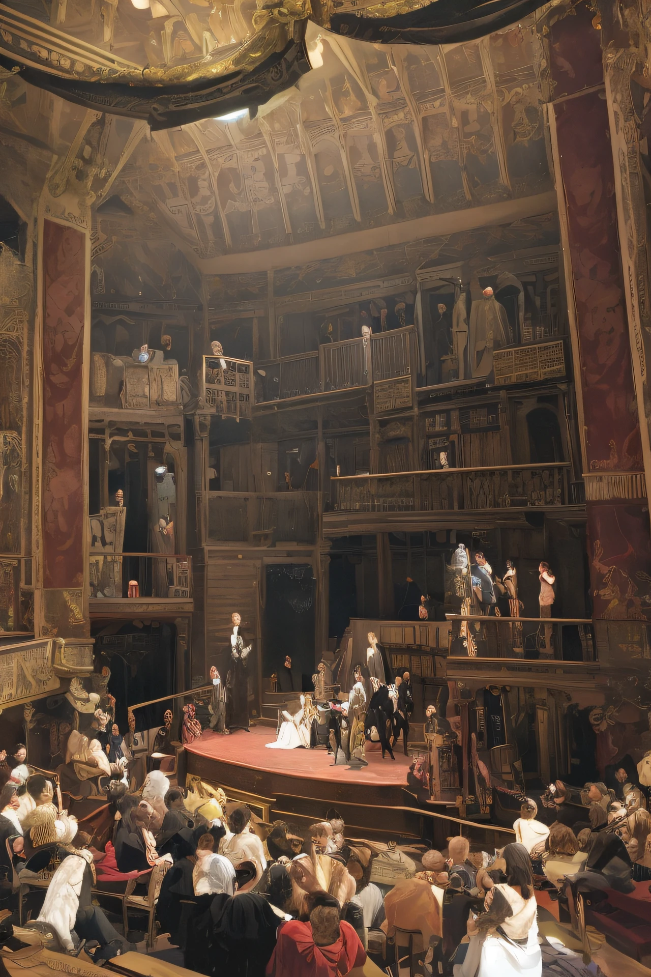 Scenes from Shakespeare's stage