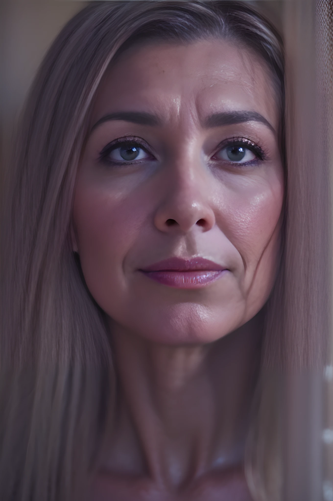 Portrait of a Spanish woman aged 3 0 in 2 0 2 0. rewarded photography, 5 0 mm, Studio lighting.