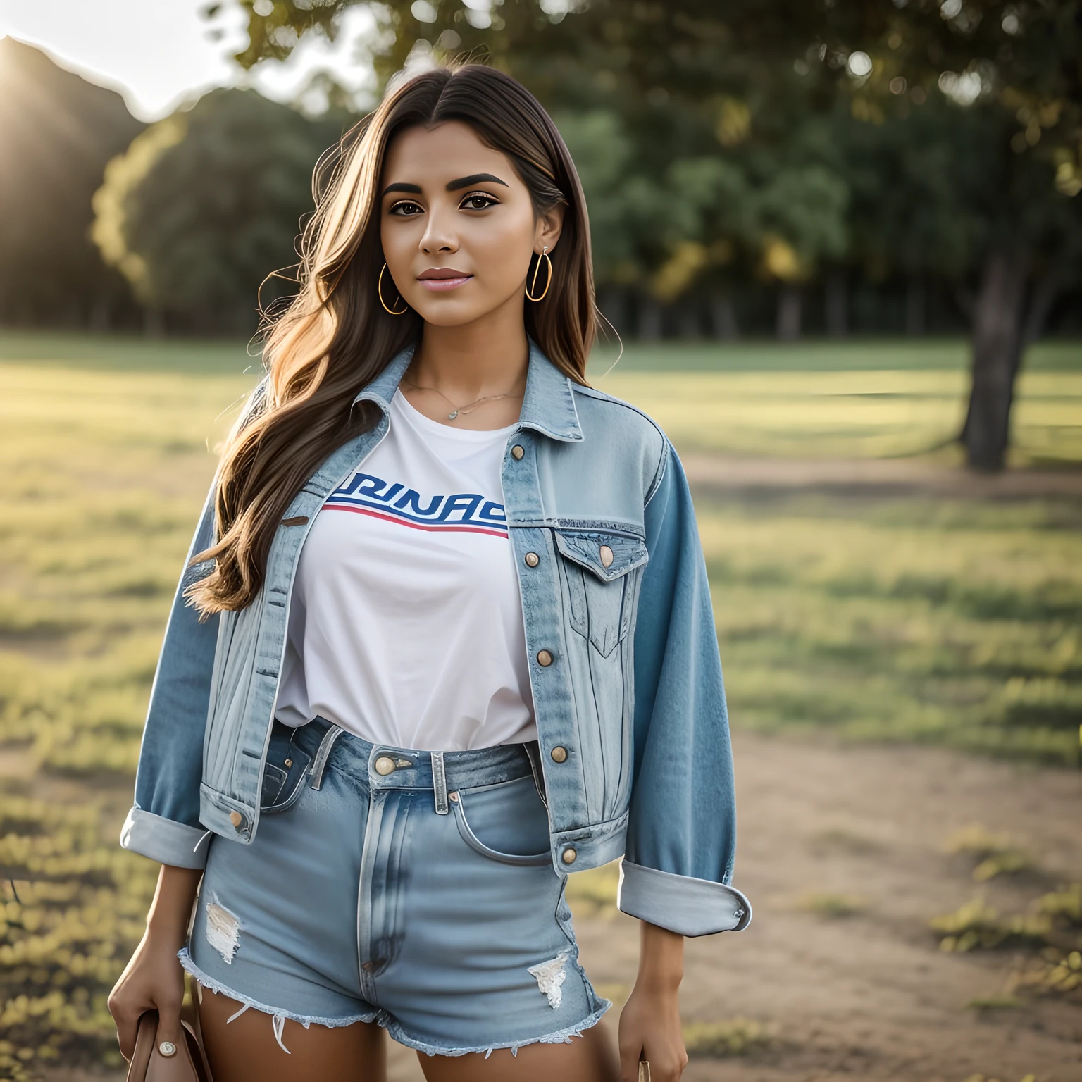 Una hermosa joven en un concierto, Instagram Influencer, Caliente en CANON R5, 85 mm docking station, photo session, profundidad de campo, Incredibly intricately detailed, Hiper maximalista, elegante, hiperrealista , Super detailed, dynamic pose, centrado, Cinematographer, Daylight, dynamic, Altamente detallado, foco nítido
