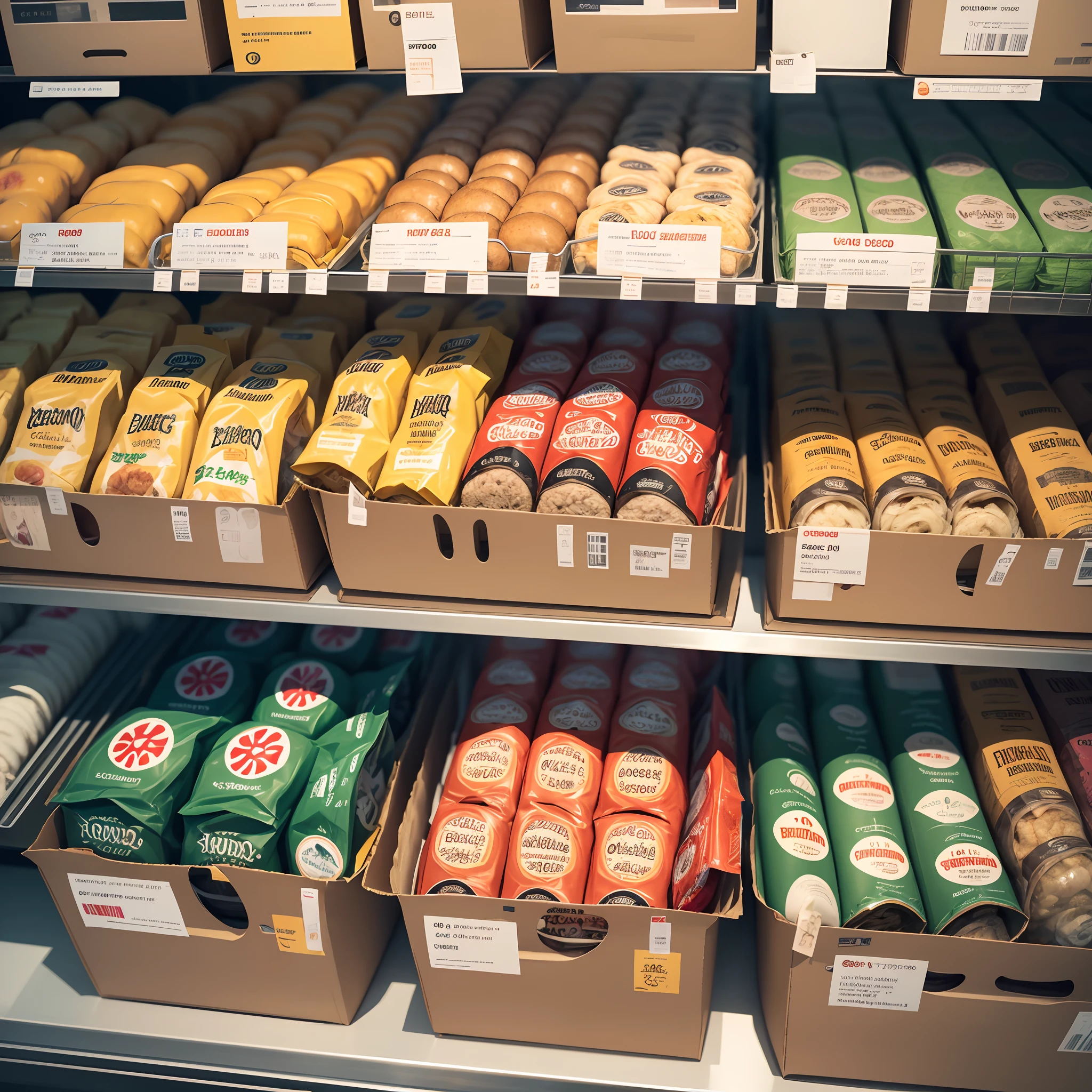 logos for food store for grocery store for electronic store for design store --auto --s2