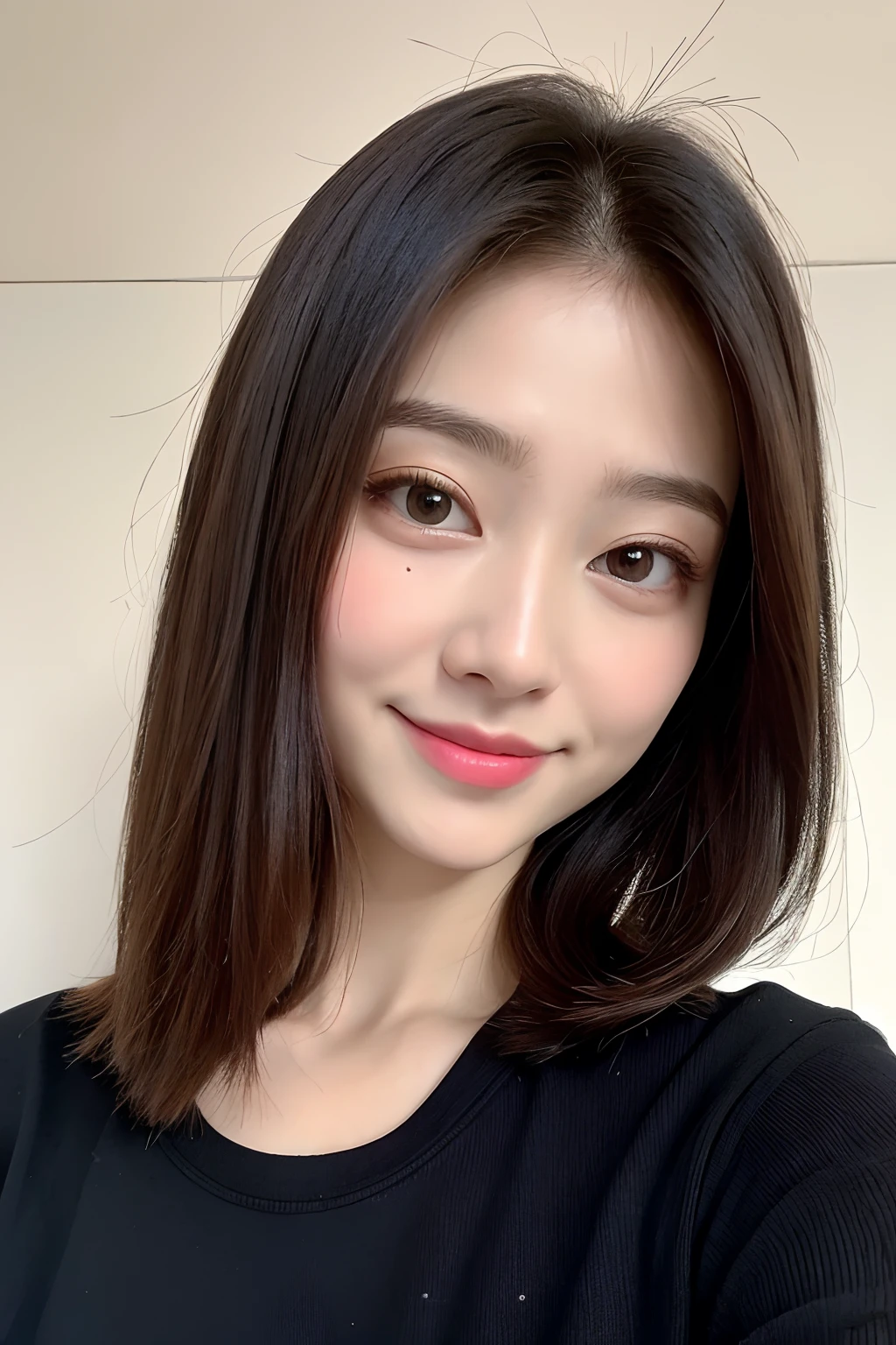 ((Best Quality, 8K, Masterpiece: 1.3)), 1girl, Slim Abs Beauty: 1.3, (Hairstyle Casual, Big Breasts: 1.2), Dress: 1.1, Super Fine Face, Delicate Eyes, Double Eyelids, Smile, Home