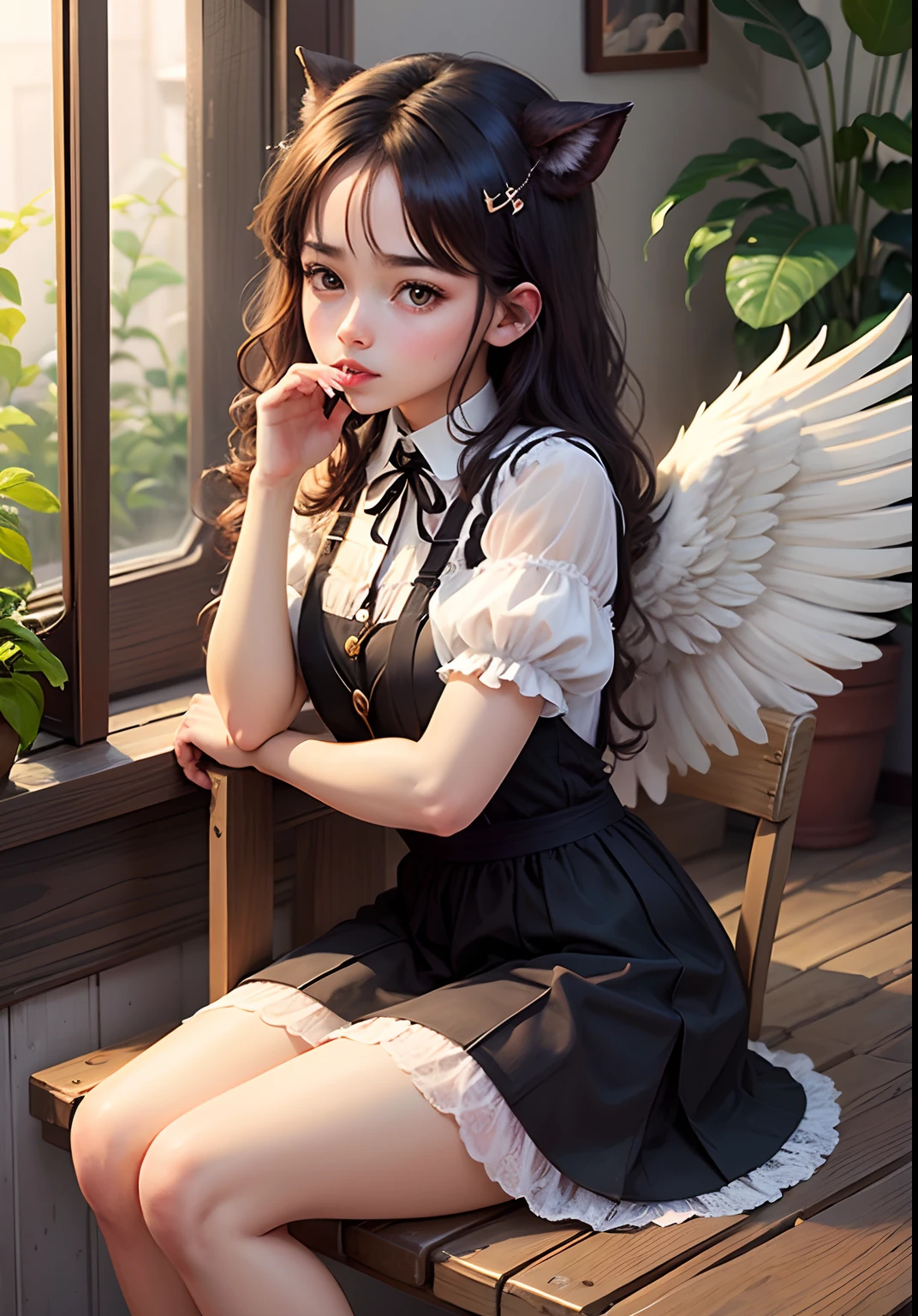 angelicales Beautie fluffly well-styled cute little