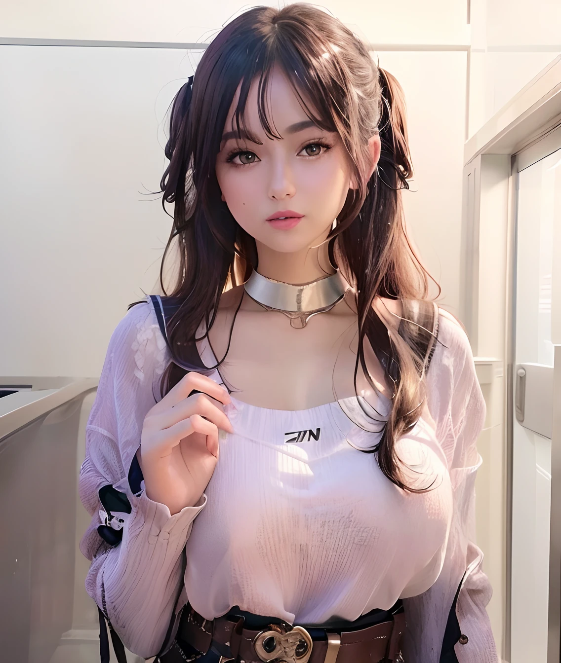 (Best quality, 4k, Masterpiece :1.3), pretty woman, hyper realistic, 1girl, (((massive outbursting huge breasts:1.7, attractive body :1.2))), abs :1.1, dark brown hair: 1.1, (rainy wet, wet from rain, wet body :1.2), ultra-detailed face, detailed lips, detailed eyes, double eyelid, sultry low neck gown, open cleavage, hanging breasts, side pose, visible curves, party floor, dance floor, party couch, laying with friend, tight skimpy shiny thin transparent robe,(large breasts, huge breasts, huge breasts, big breasts:1.2)