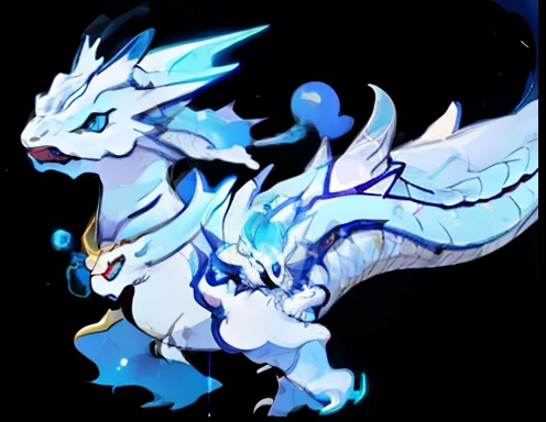 cosmic white dragon