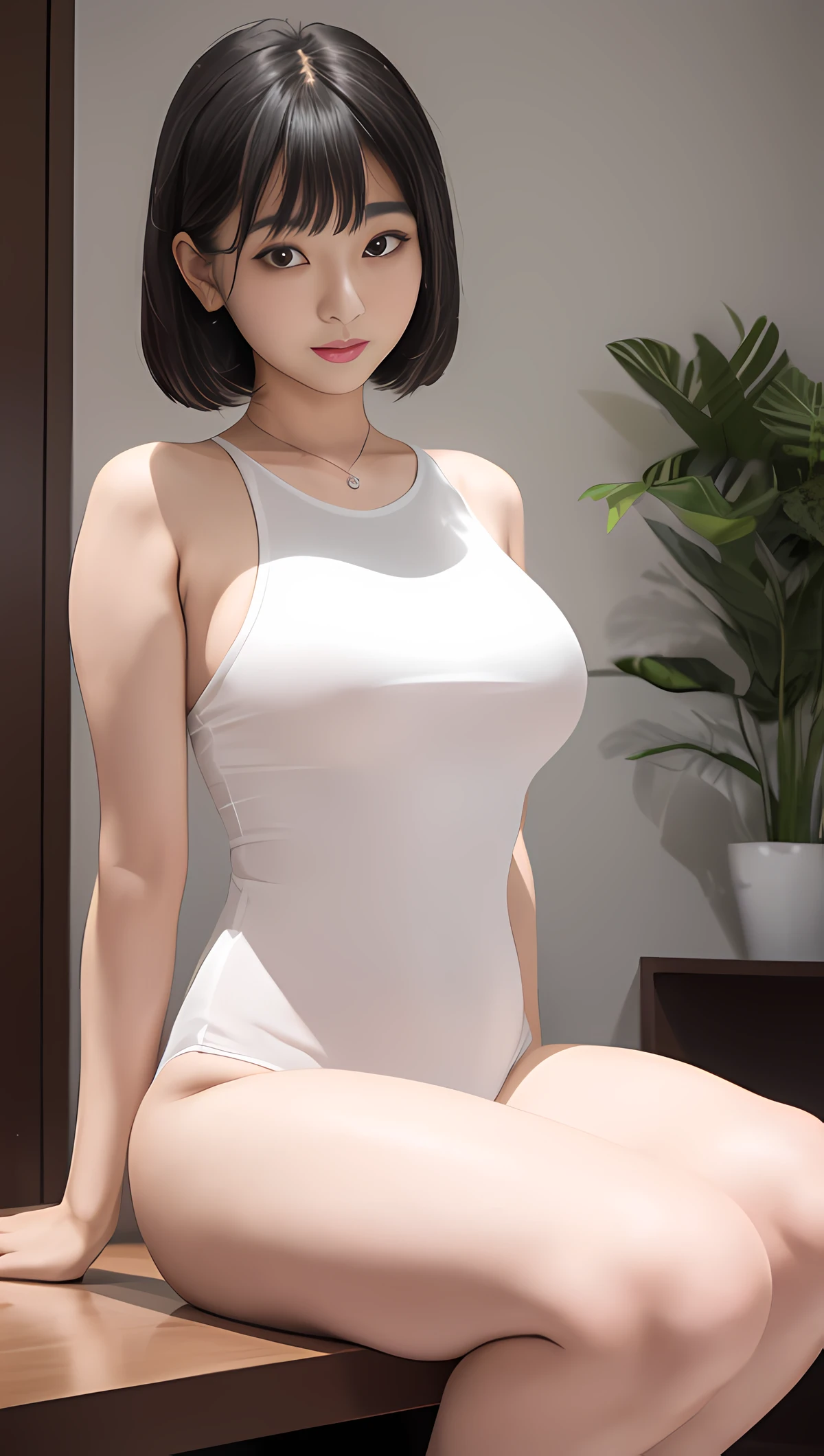 arafed asian woman in white top posing for a picture, mayuri shiina, Chiho Aoshima, Young Sensual Gravure Idol, Chiho Ashima, deayami kojima, Young Pretty Gravure Idol, Ayami, sui ishida with black hair, akiko takase, portrait of mayuri shiina