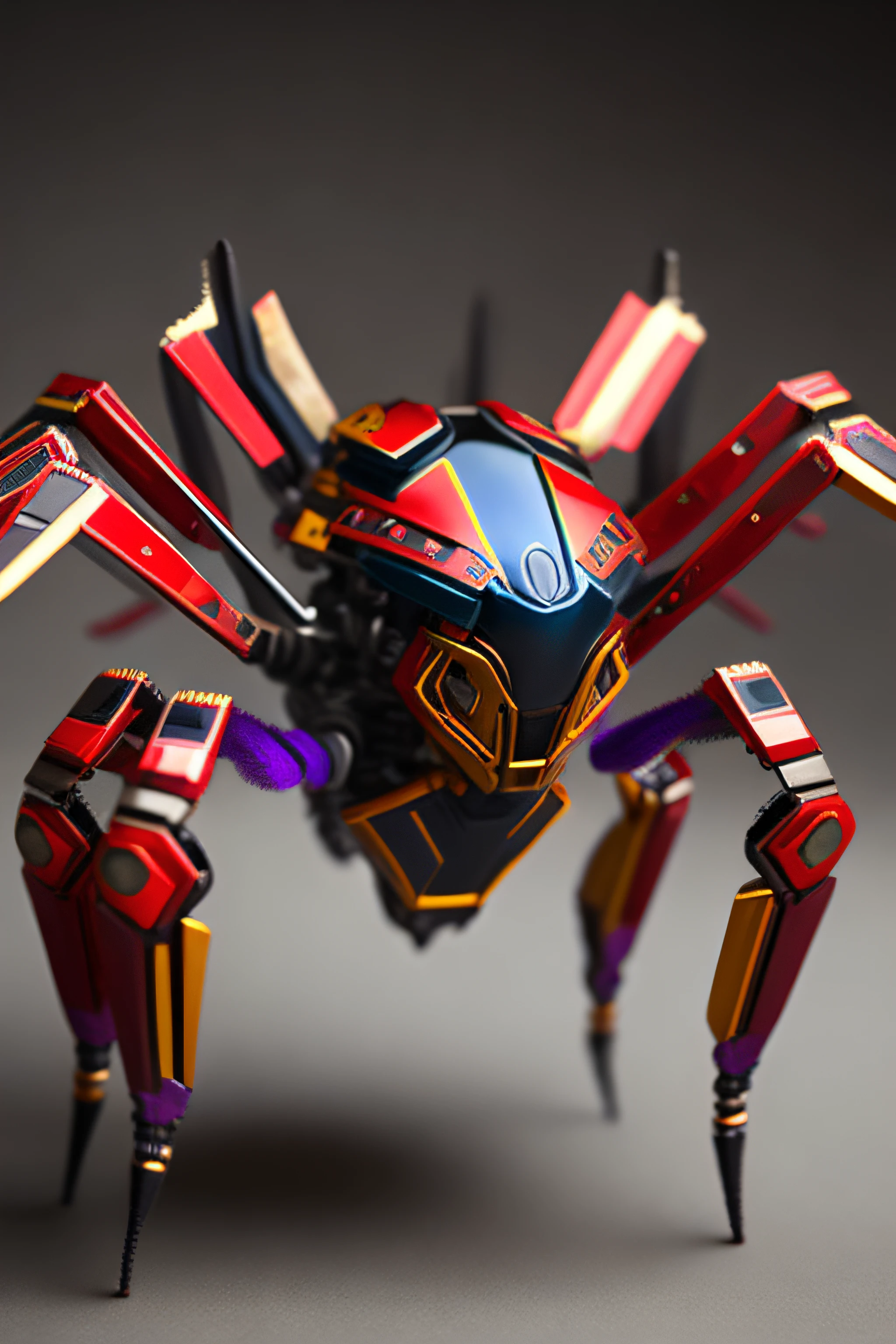 Spasial Robotic Spider Fused with Ninjago's Great Debrontor